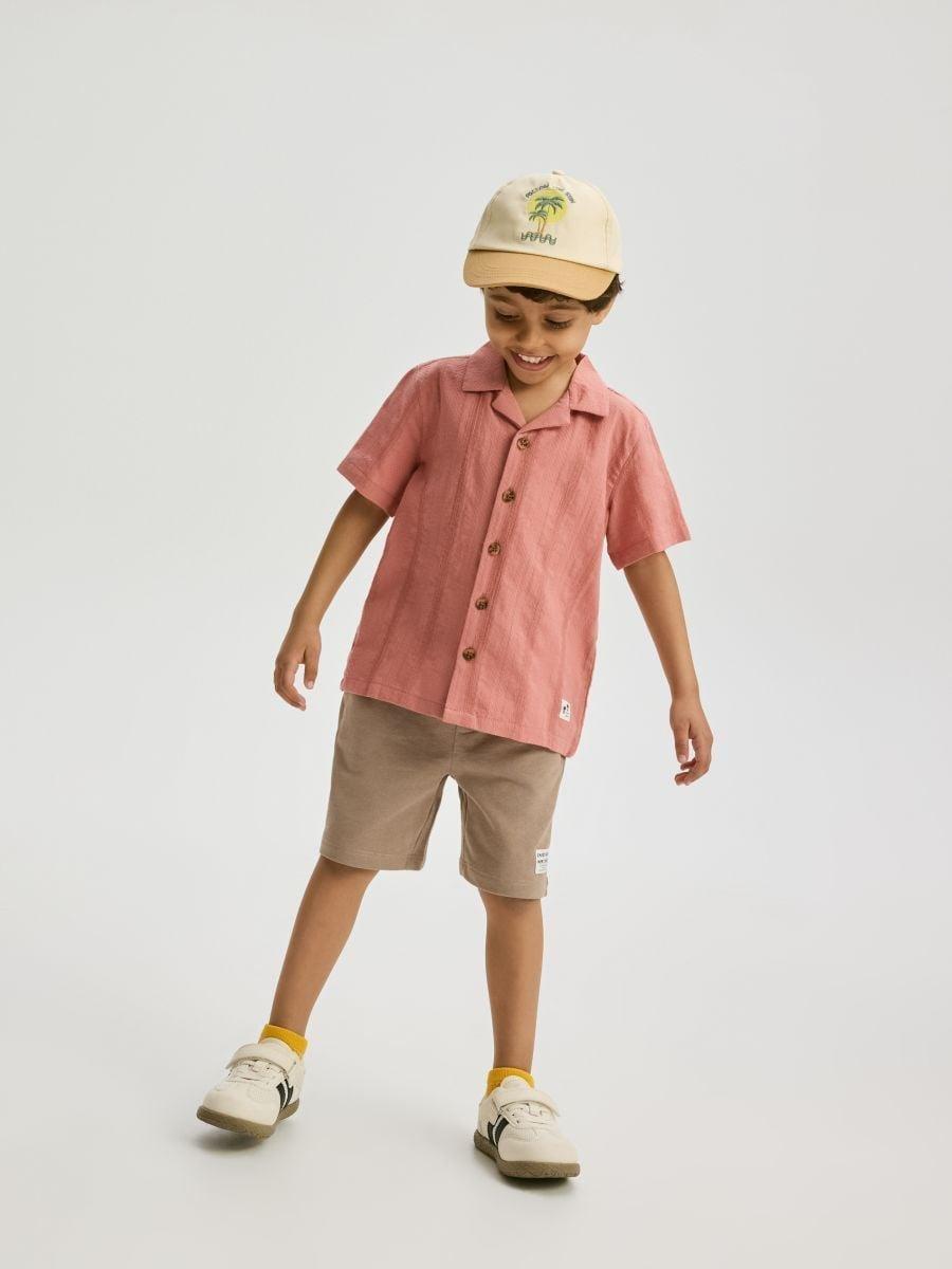 Pink Cotton Shirt, , medium