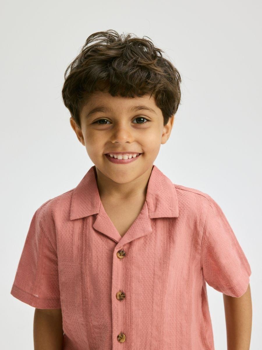Pink Cotton Shirt, , large image number 2