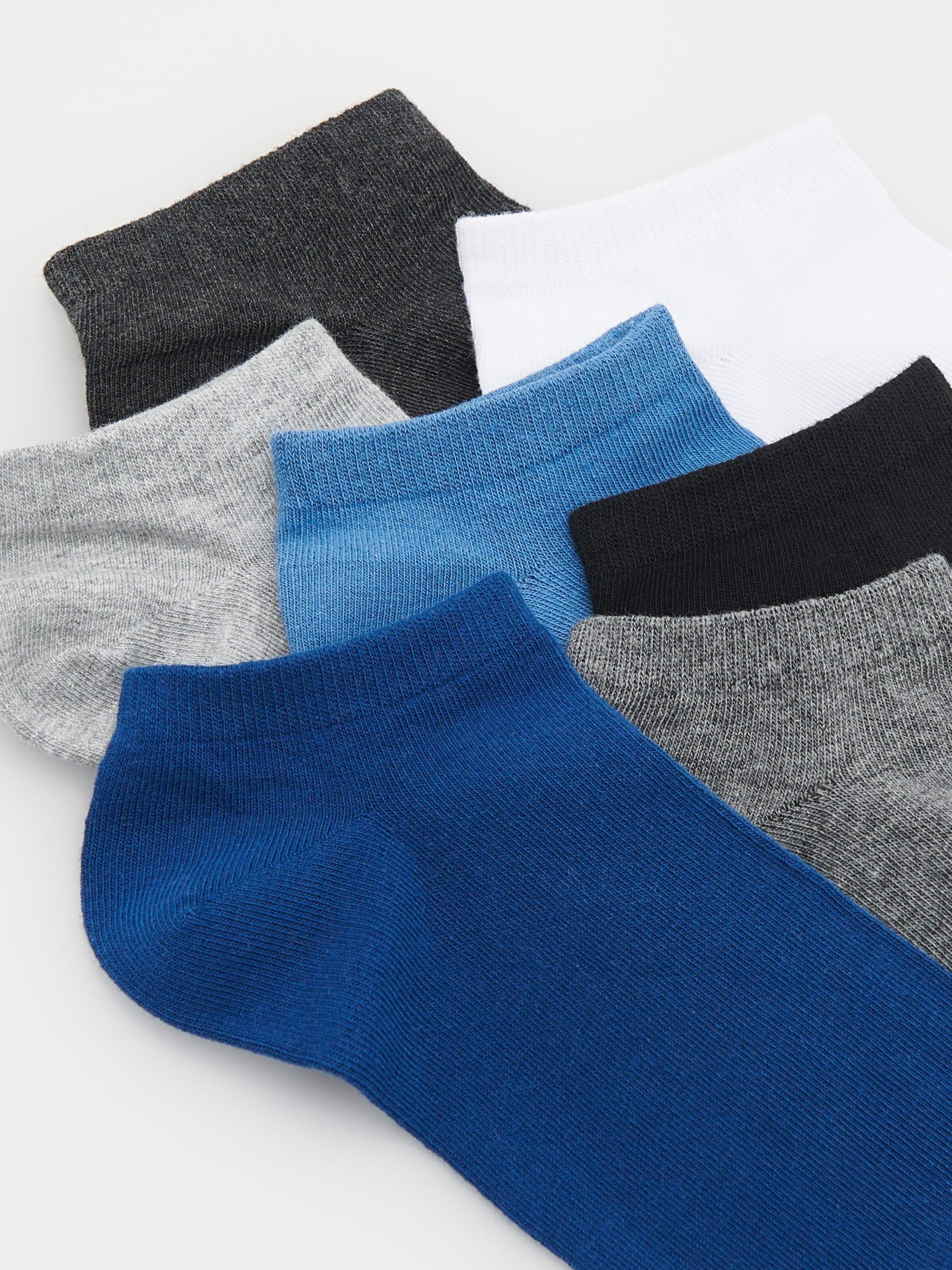 Grey Socks, Set Of 7, , large image number 1