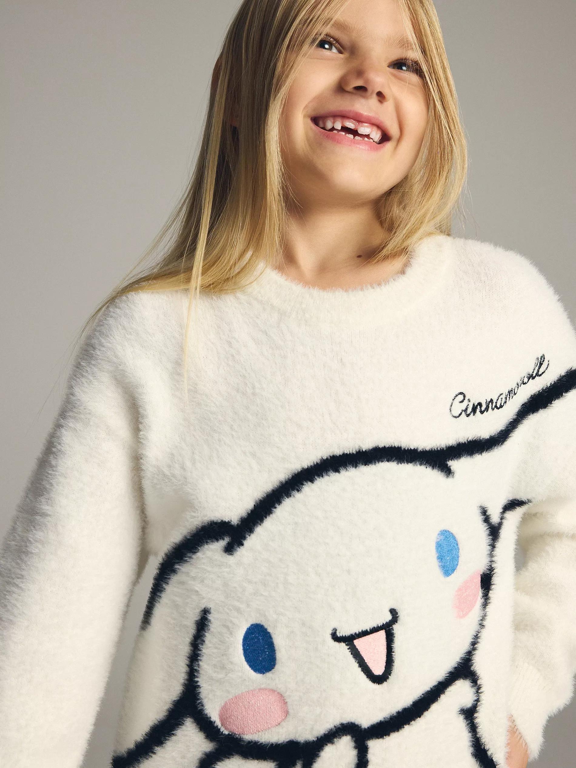 GIRLS` SWEATER MULTICOLOR, Multicolor, medium