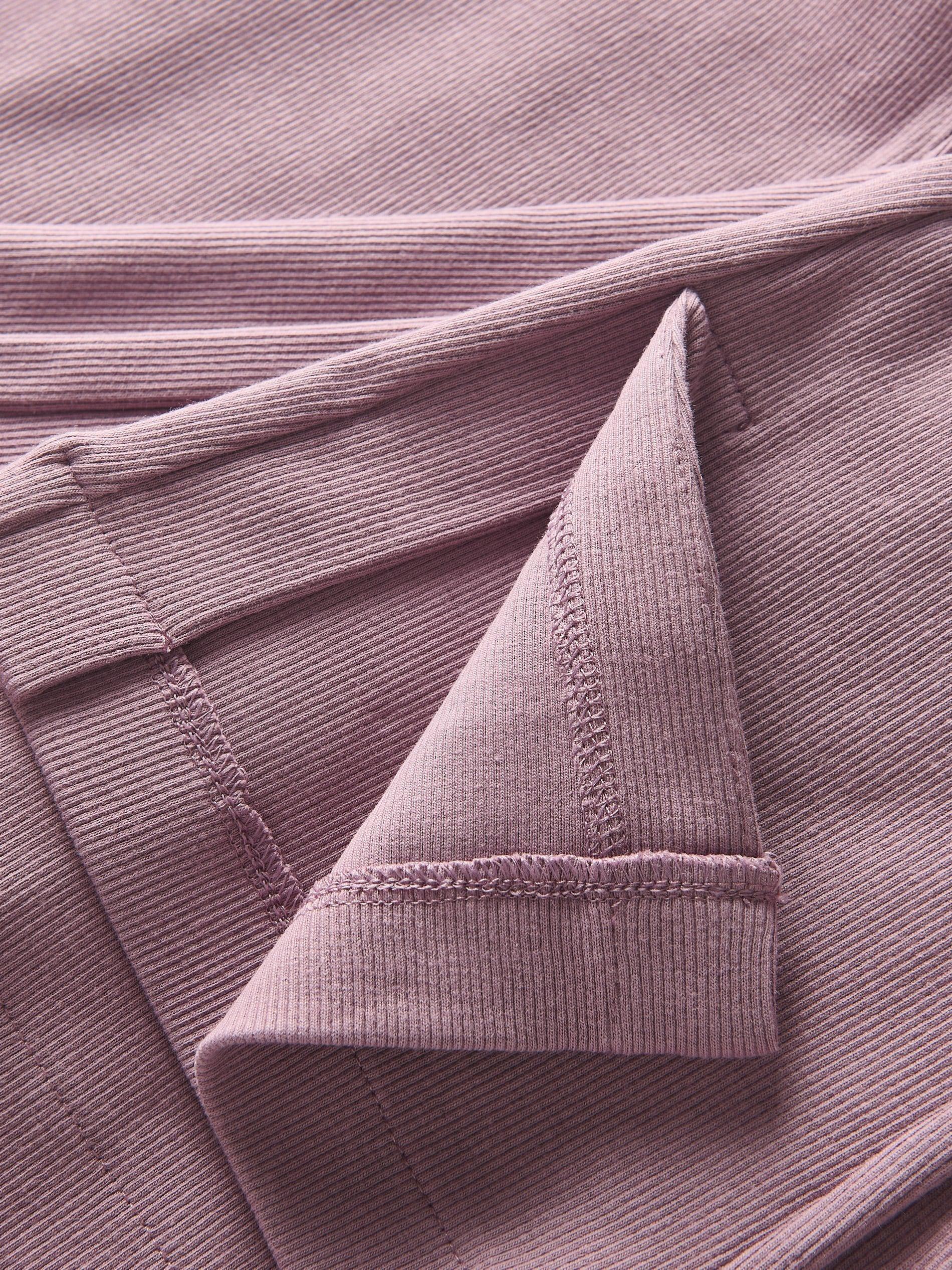 Purple Flare Trousers With Splits, Pink, large image number 1