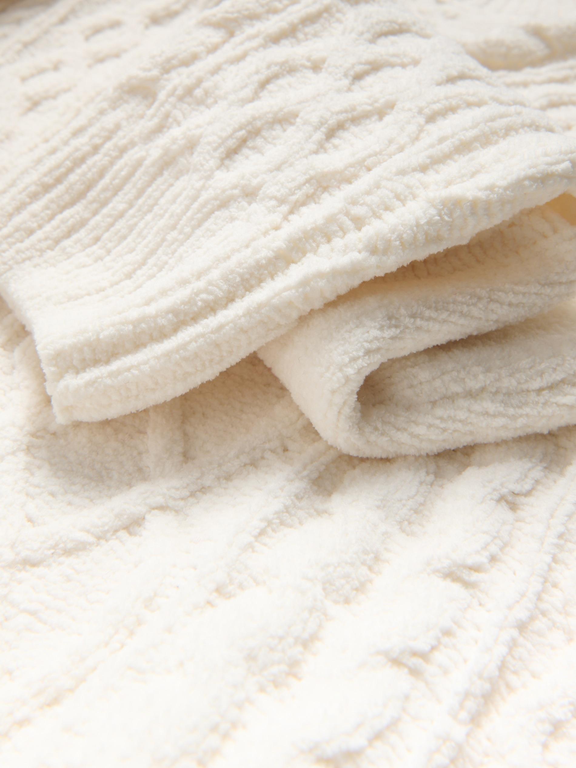 Cream Structural Jumper, Ivory, medium