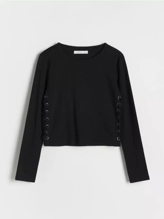 Lack Long Sleeve Blouse, Kids Girls, , large image number 0