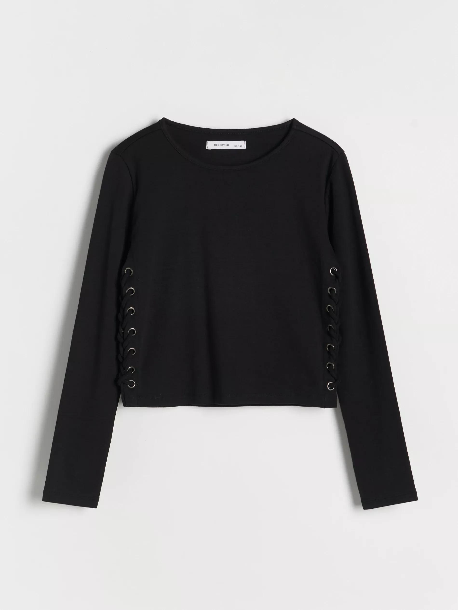 Lack Long Sleeve Blouse, Kids Girls, , large image number 1