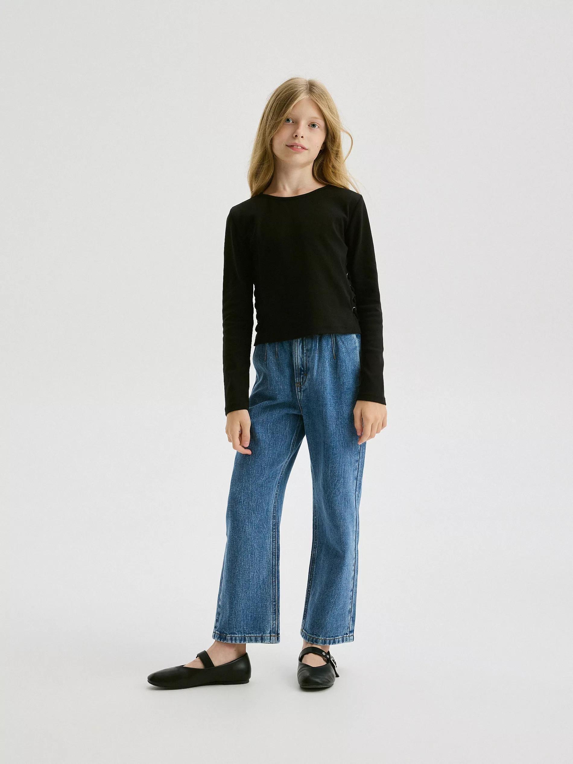 Lack Long Sleeve Blouse, Kids Girls, , large image number 5