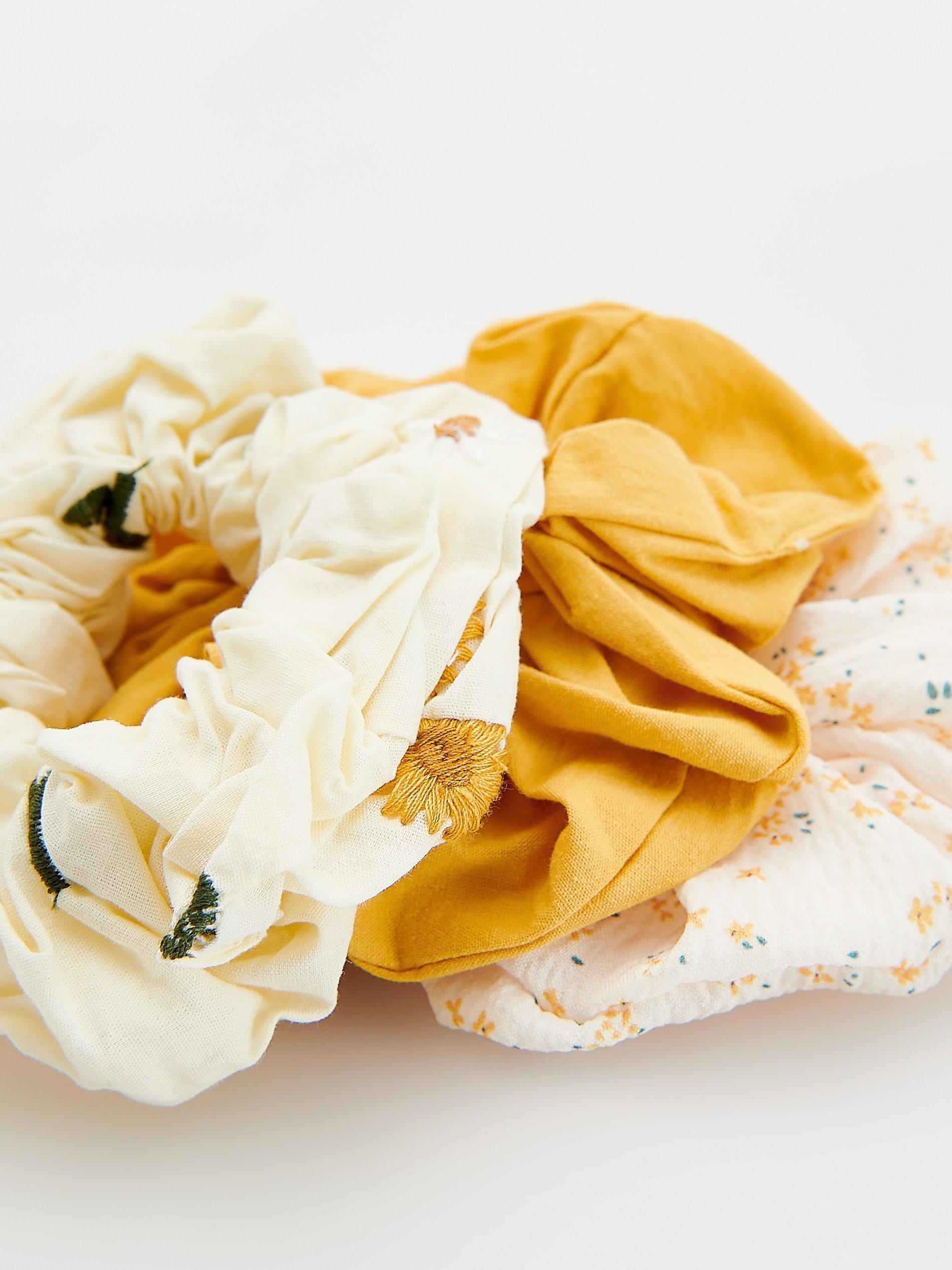 Multicolour Scrunchies 3 Pack, Multicolor, large image number 1
