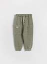 Reserved - Mint Green Structural Pants With Pockets, Kids Boy