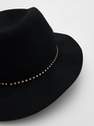 Reserved - Black Wool Fedora Hat
