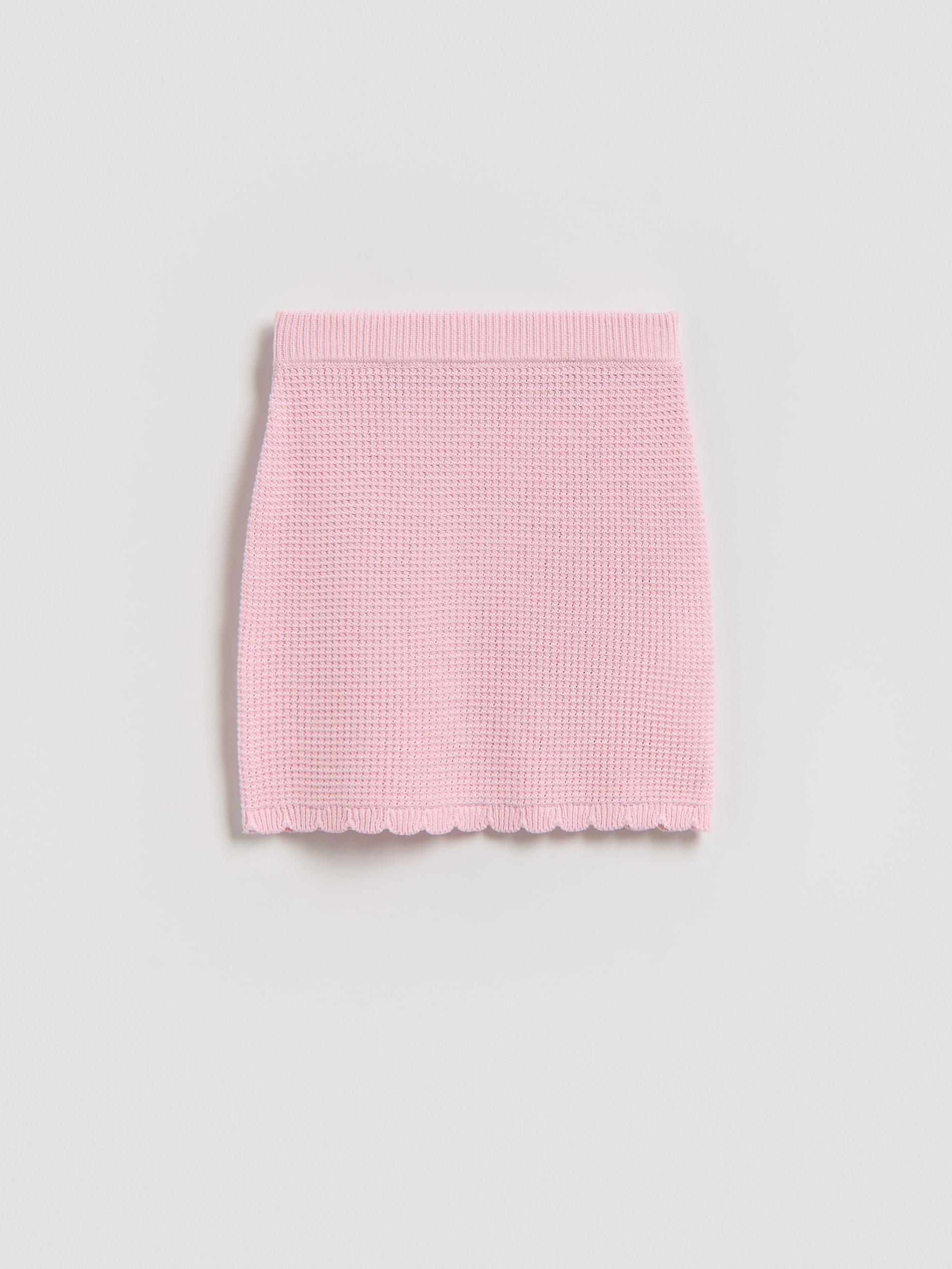 Pink Jersey Skirt, Pink, large image number 2