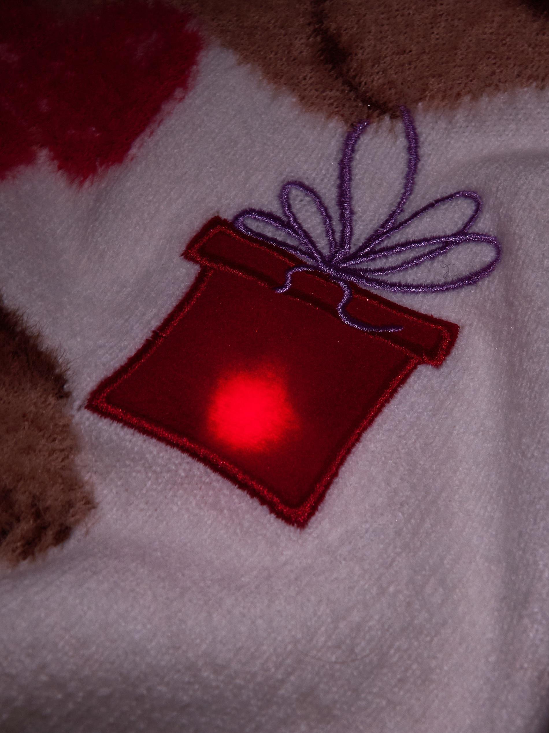 Multicolour Sweater With Musical Applique, Multicolor, large image number 1