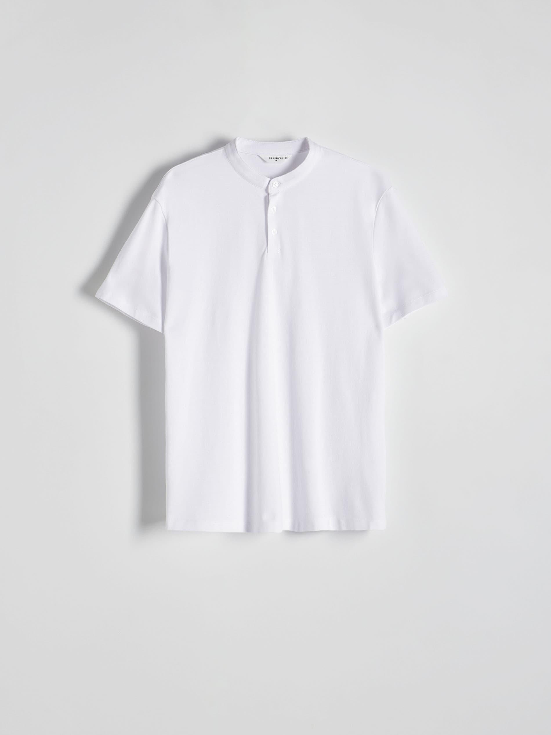 White Collared Polo Shirt, , large image number 0