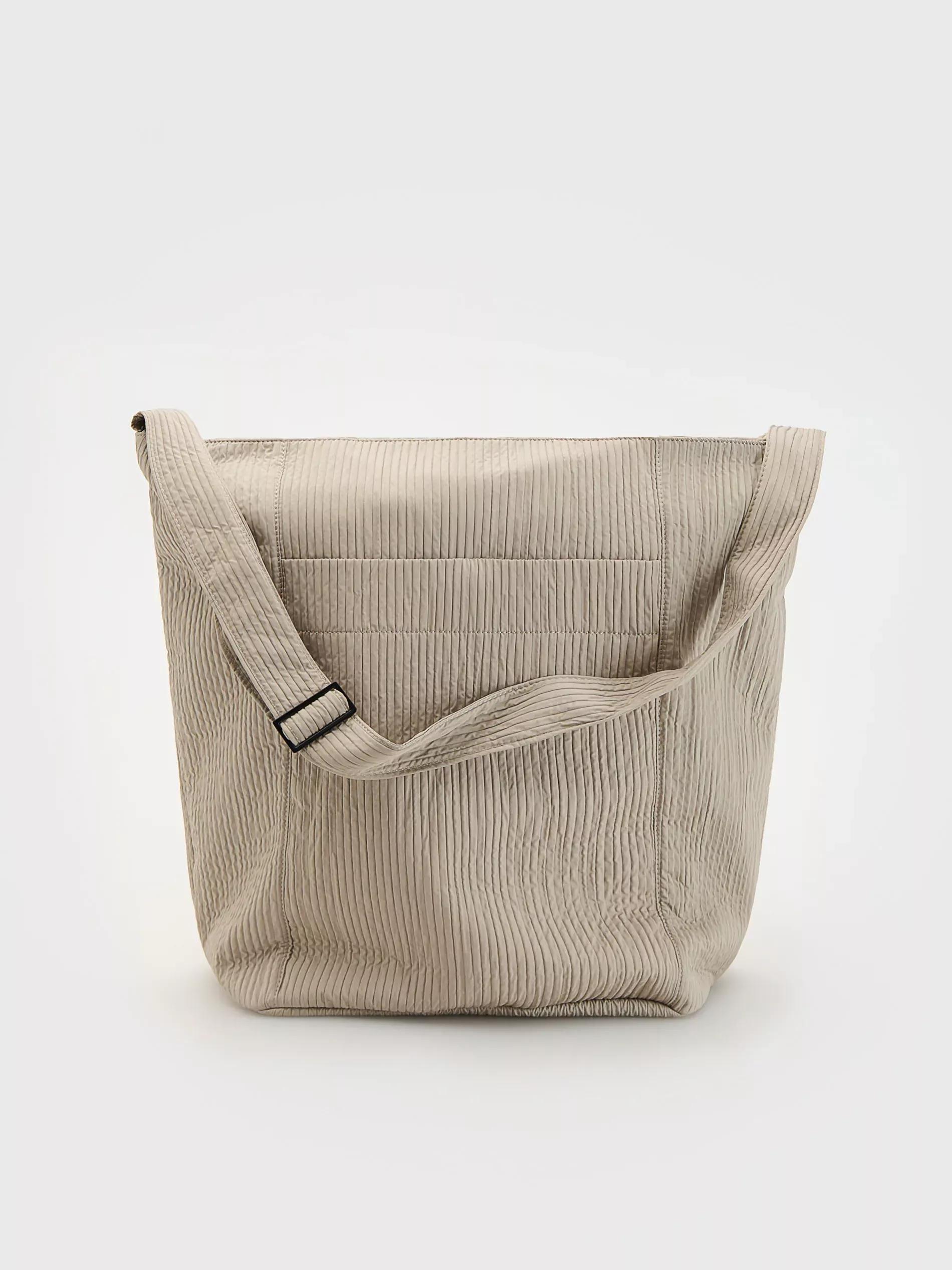 Beige Shoulder Bag, , medium