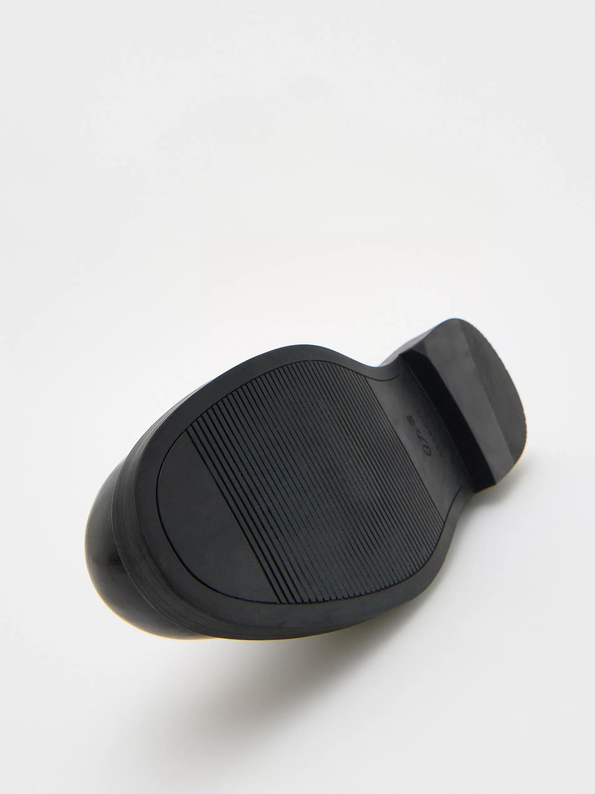 Black Leather Shoes, , large image number 3