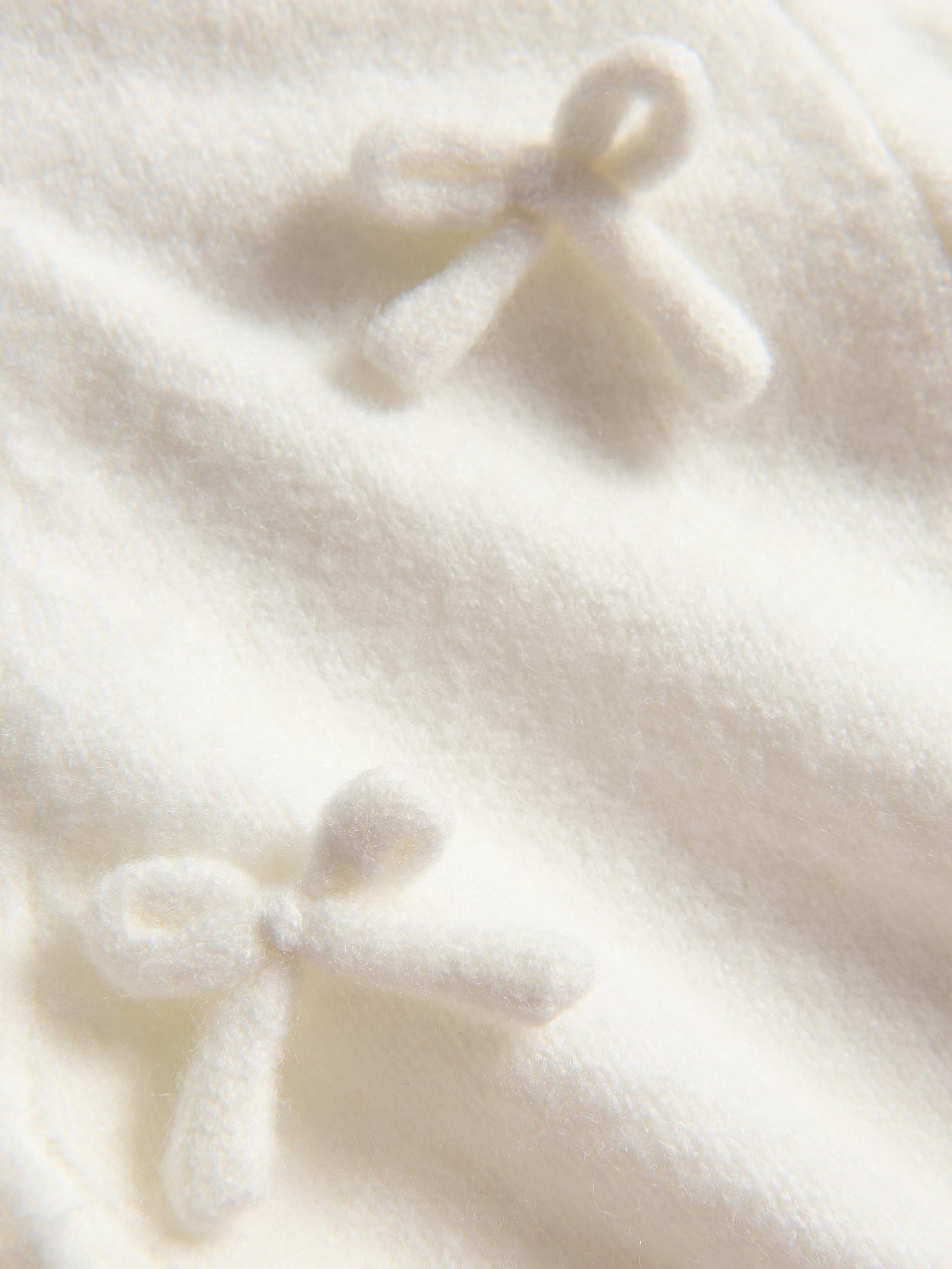 Cream Wool Blend Jumper, Ivory, large image number 3