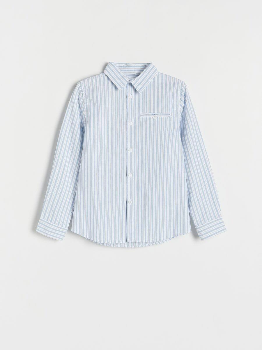 Reserved - Blue Striped Shirt, Kids Boys