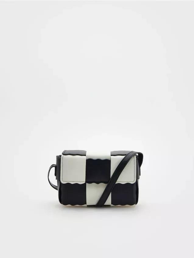 black Faux leather bag, Black, large image number 0