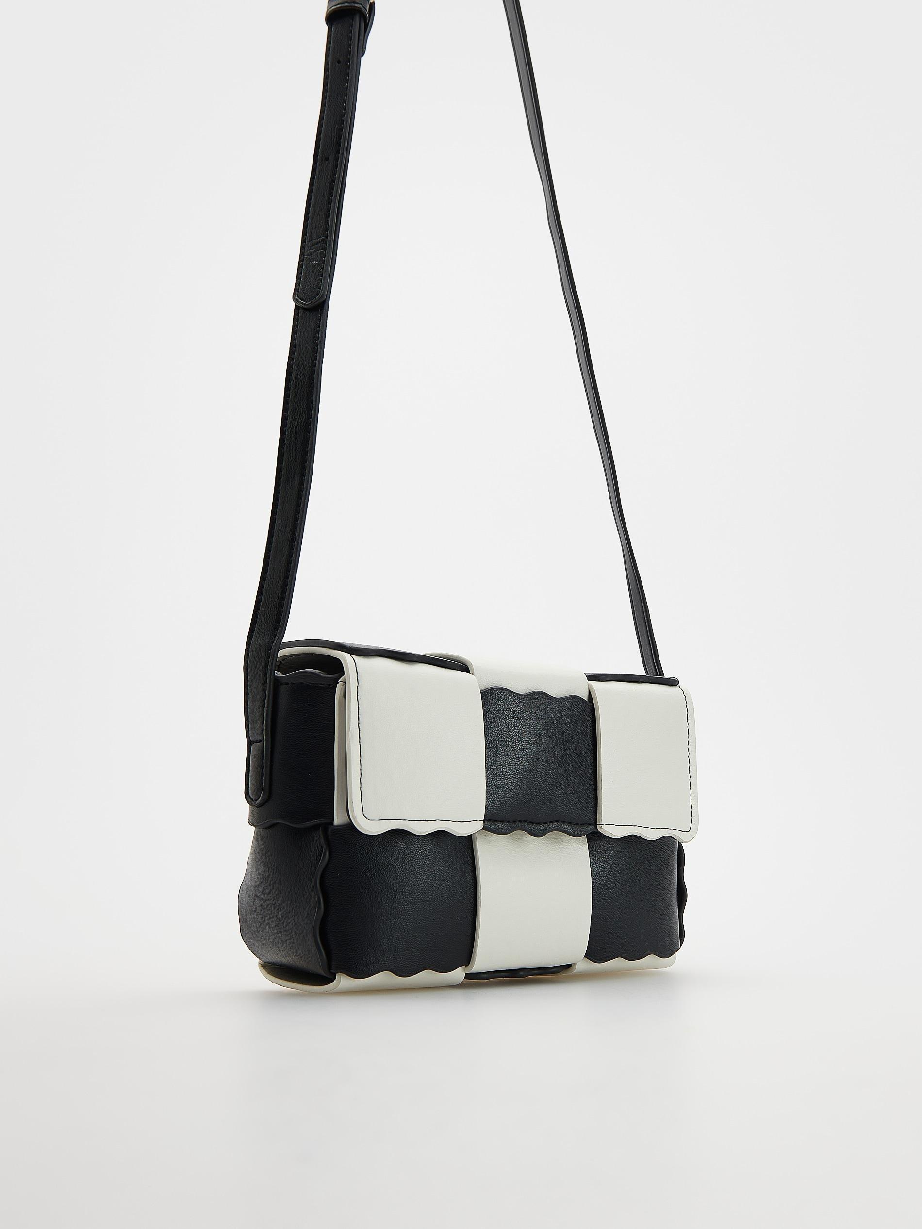 black Faux leather bag, Black, large image number 2