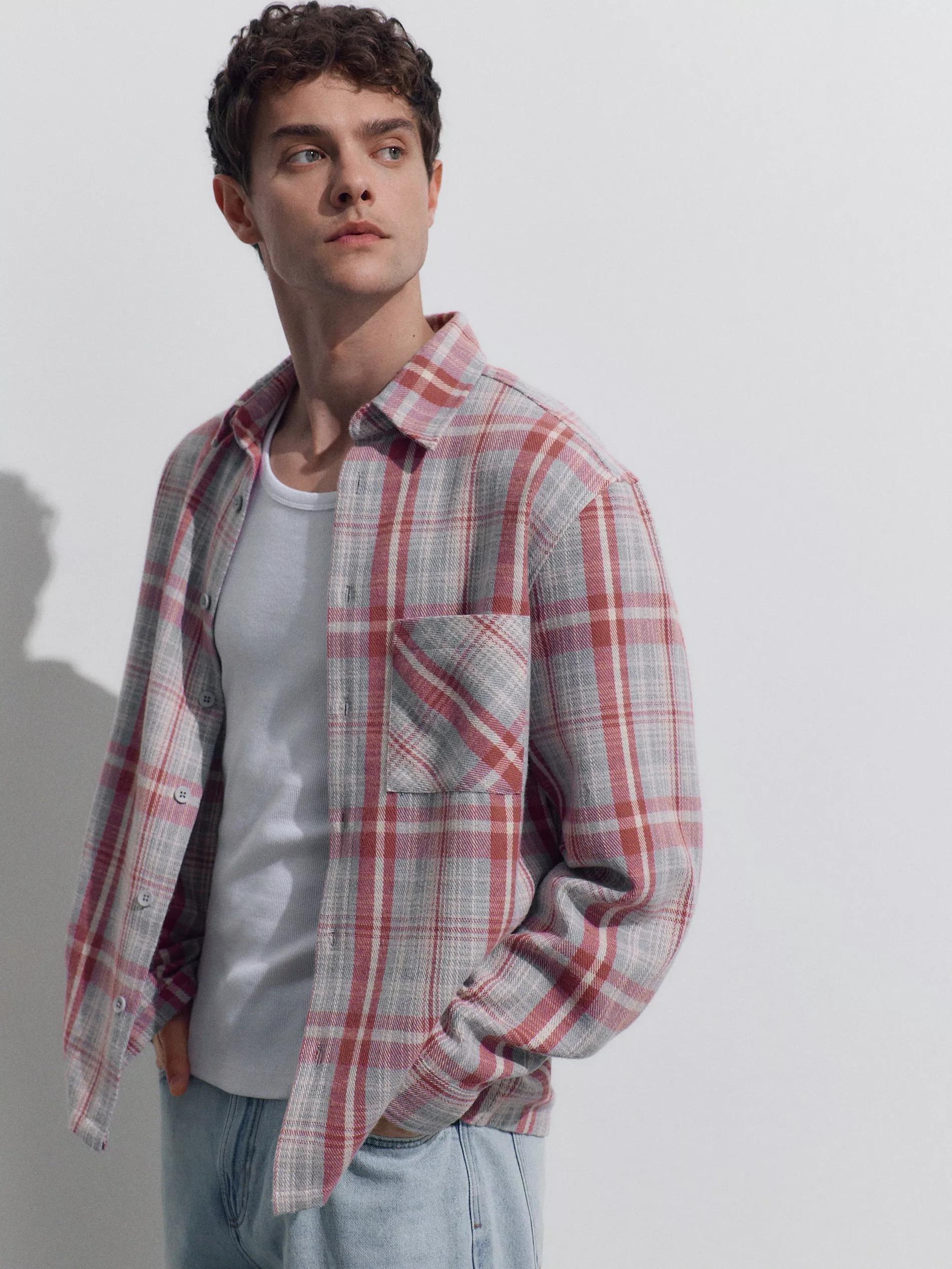 Multicolour Comfort Fit Check Shirt, , large image number 0