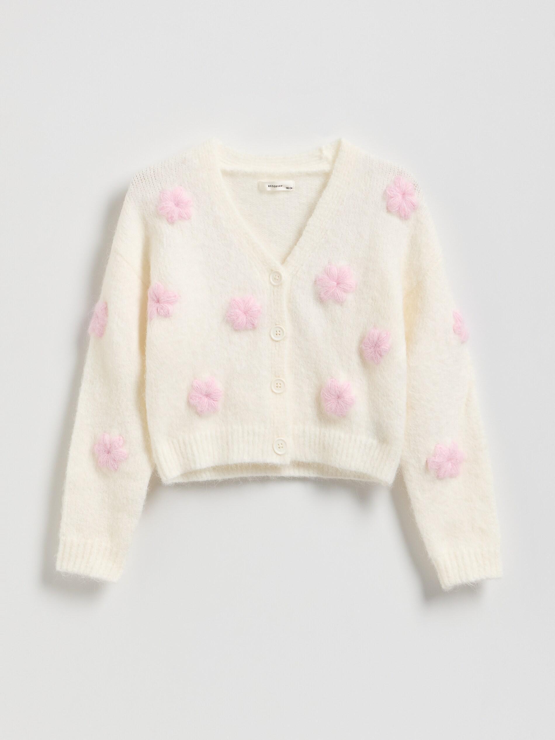 CREAM Fluffy jumper, Ivory, large image number 0