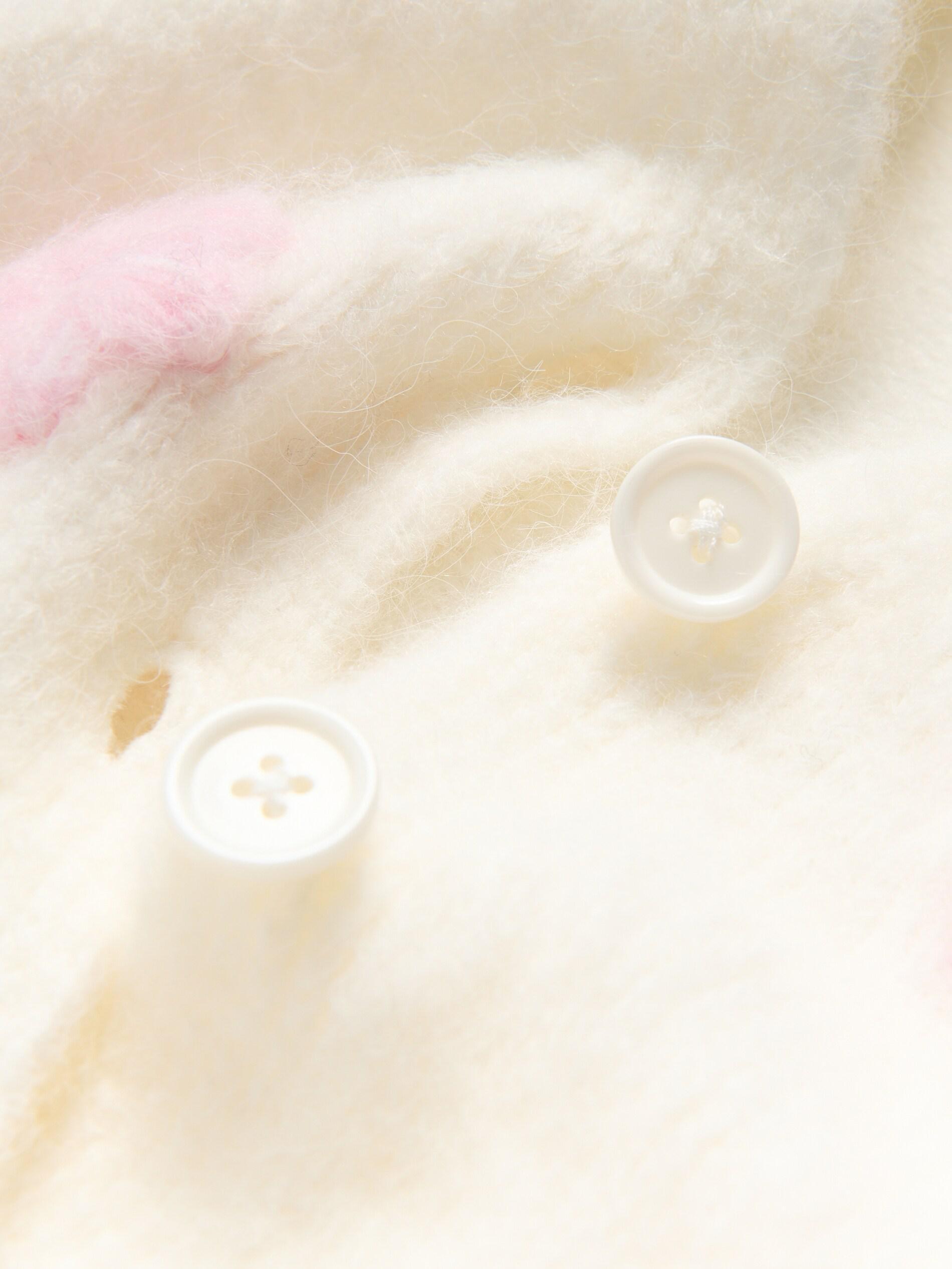 CREAM Fluffy jumper, Ivory, large image number 1