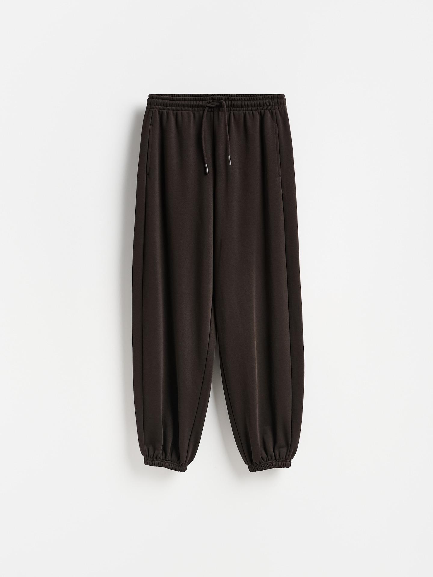 Brown Cotton Rich Sweatpants, Brown, large image number 3