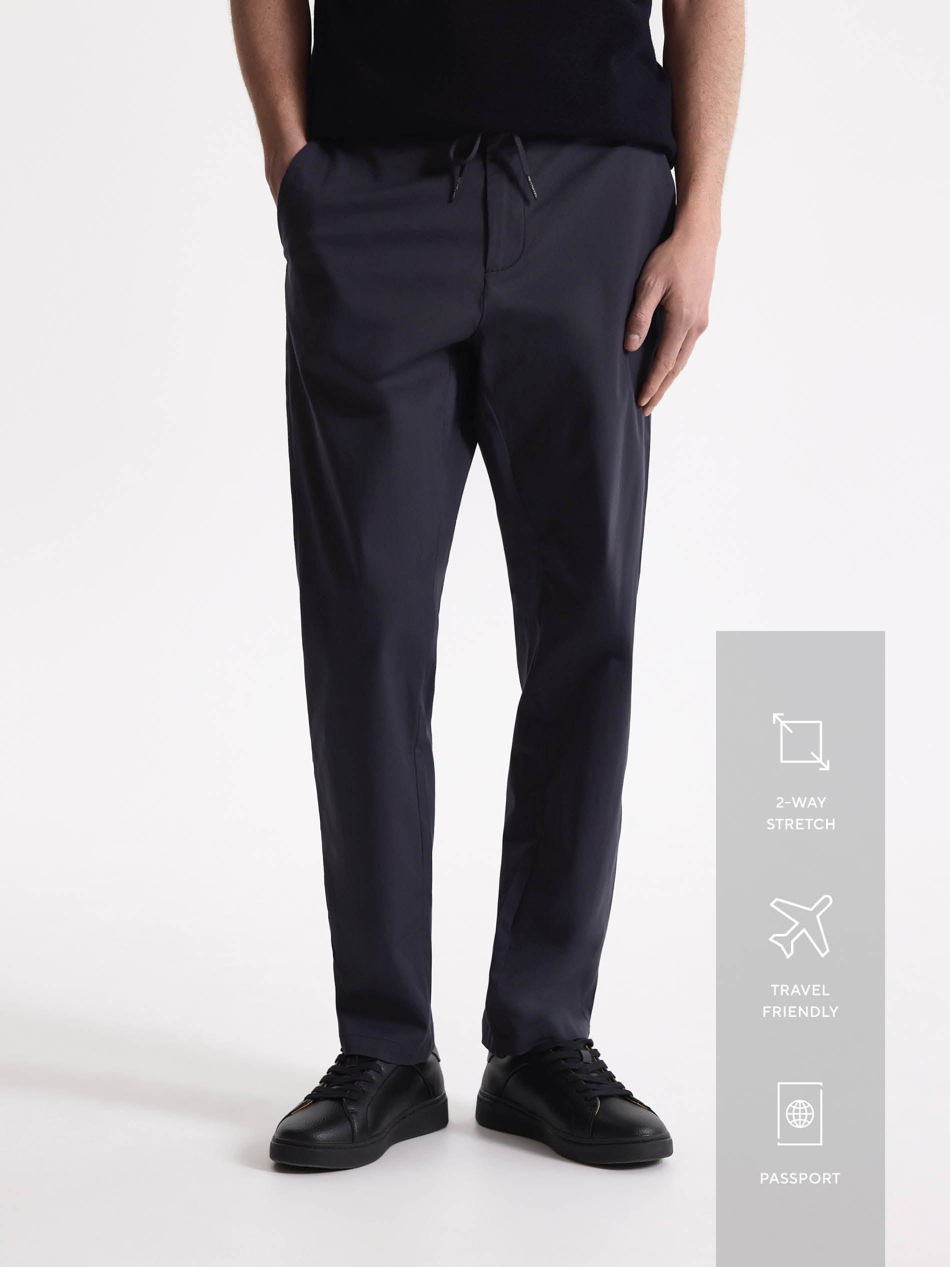 Navy Joggers, Navy, large image number 0