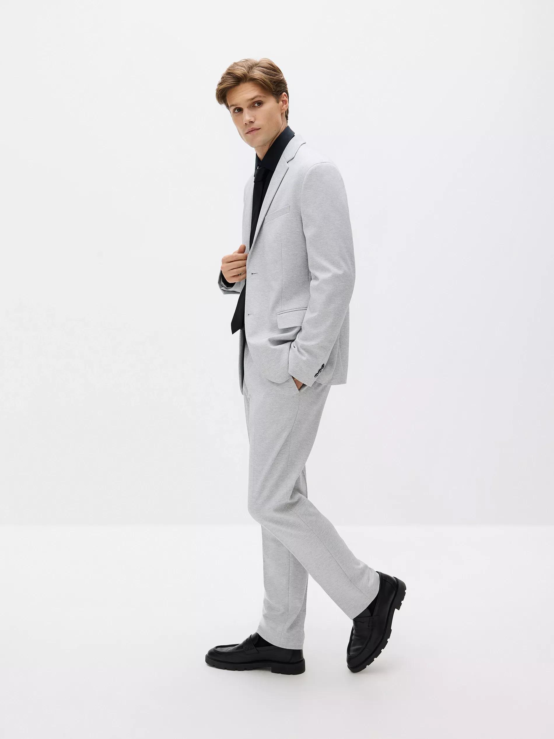 Grey Trousers, Light grey, medium