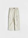 Reserved - Beige Cargo Pockets Trousers, Kids Boys