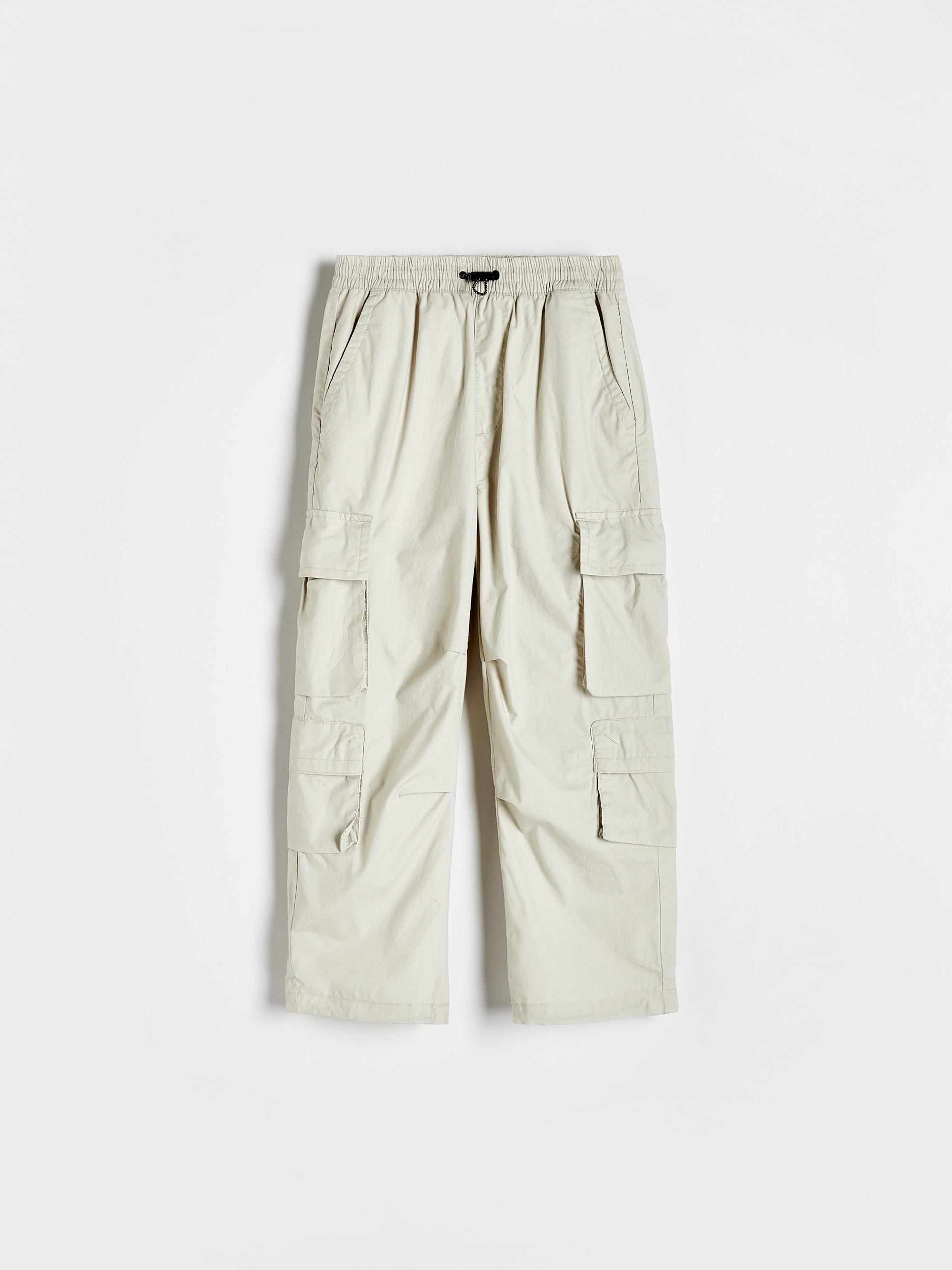 Reserved - Beige Cargo Trousers, Kids Boys