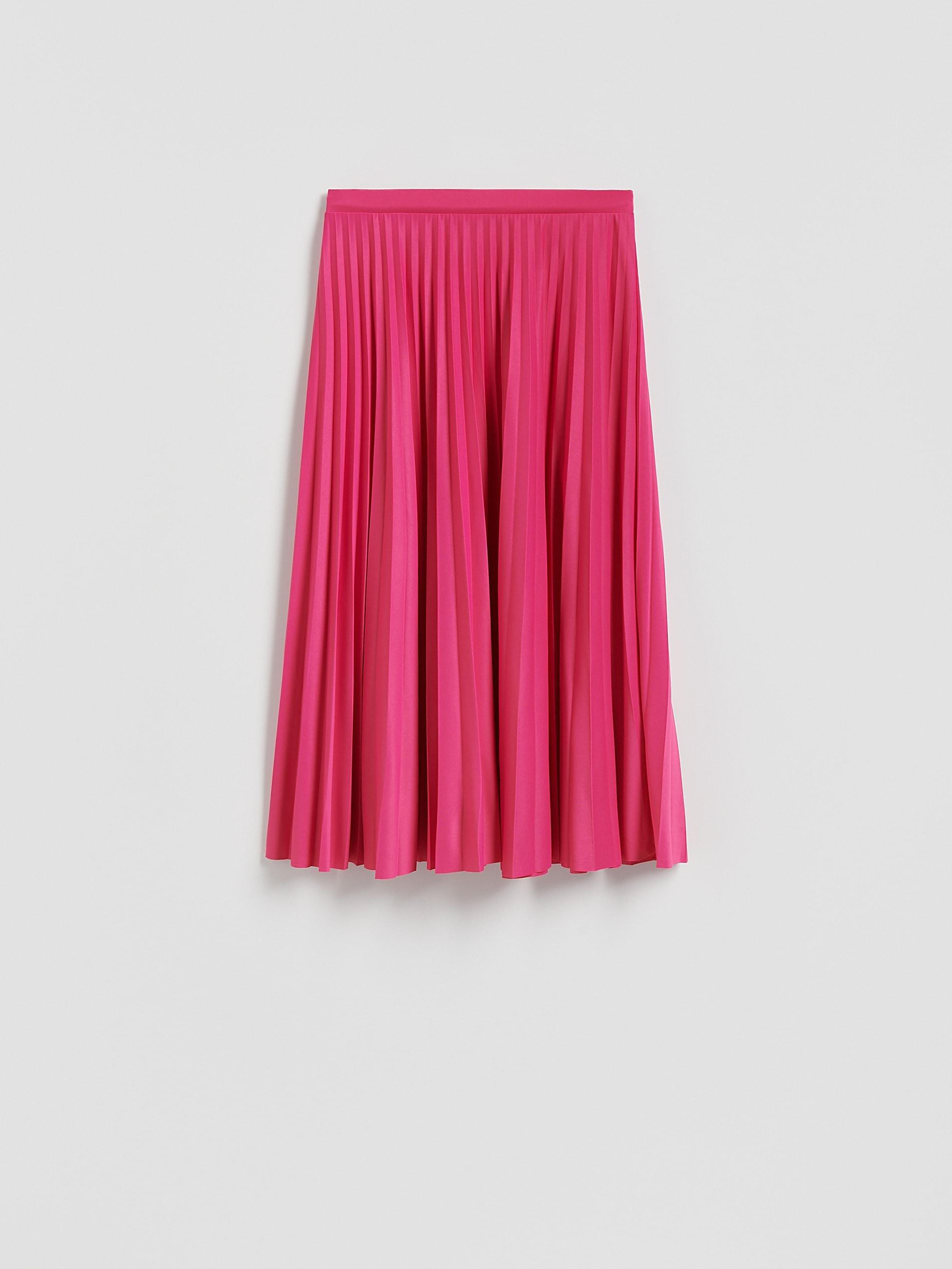 Pink Pleated Skirt, Purple, large image number 3