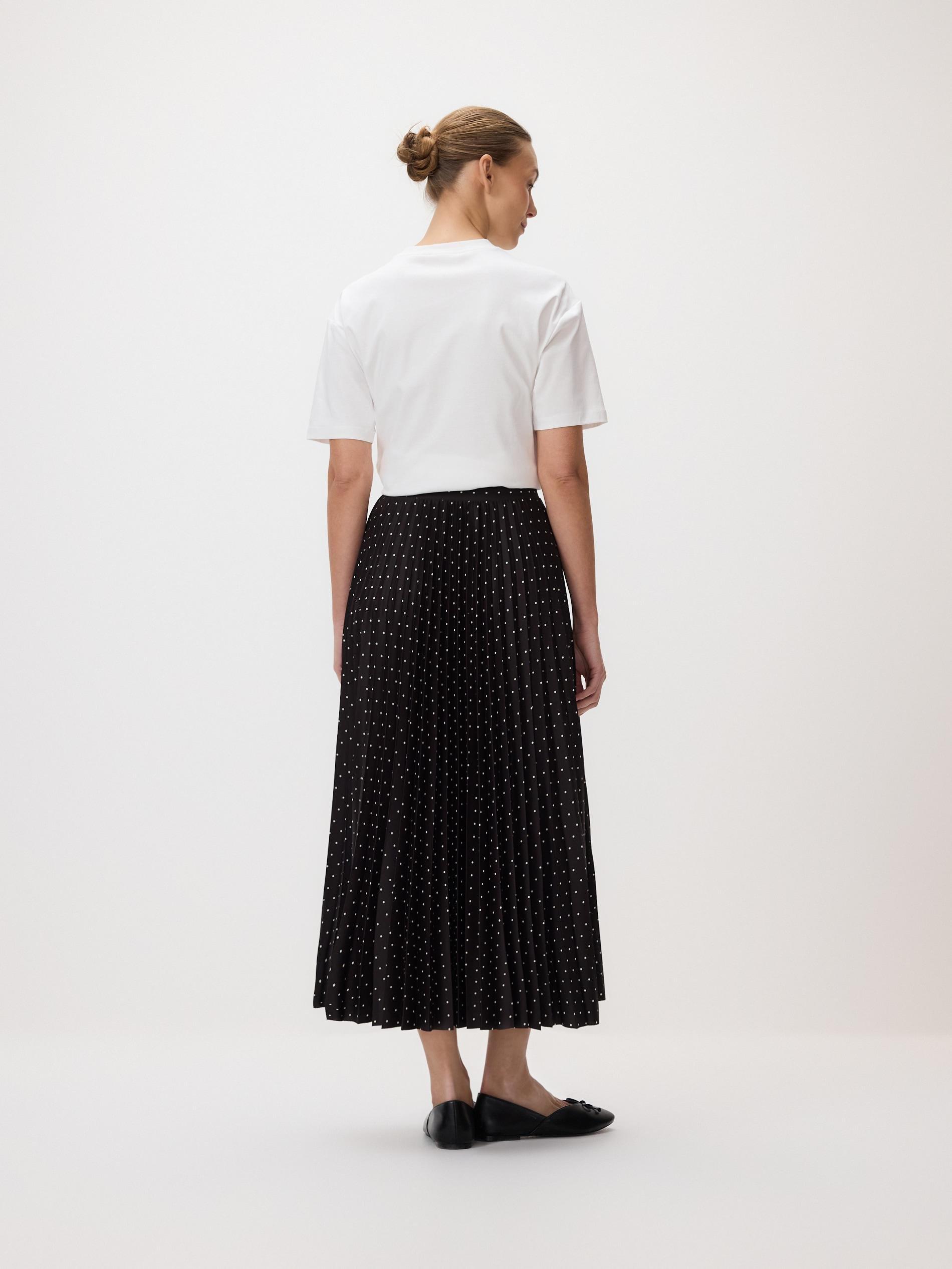 Multicolour Pleated Skirt, Multicolor, medium