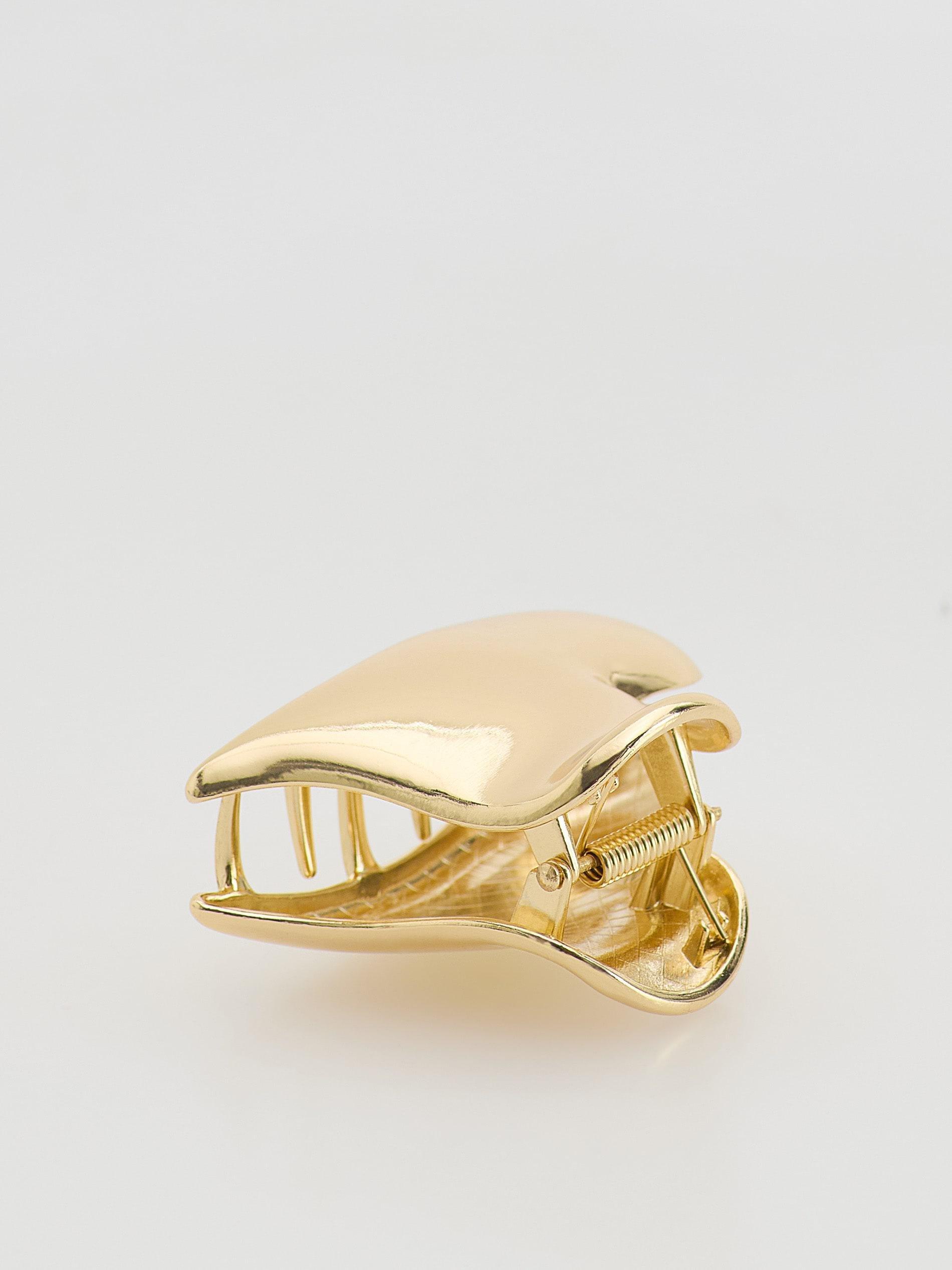 Gold Hair Clasp, Golden, large image number 1