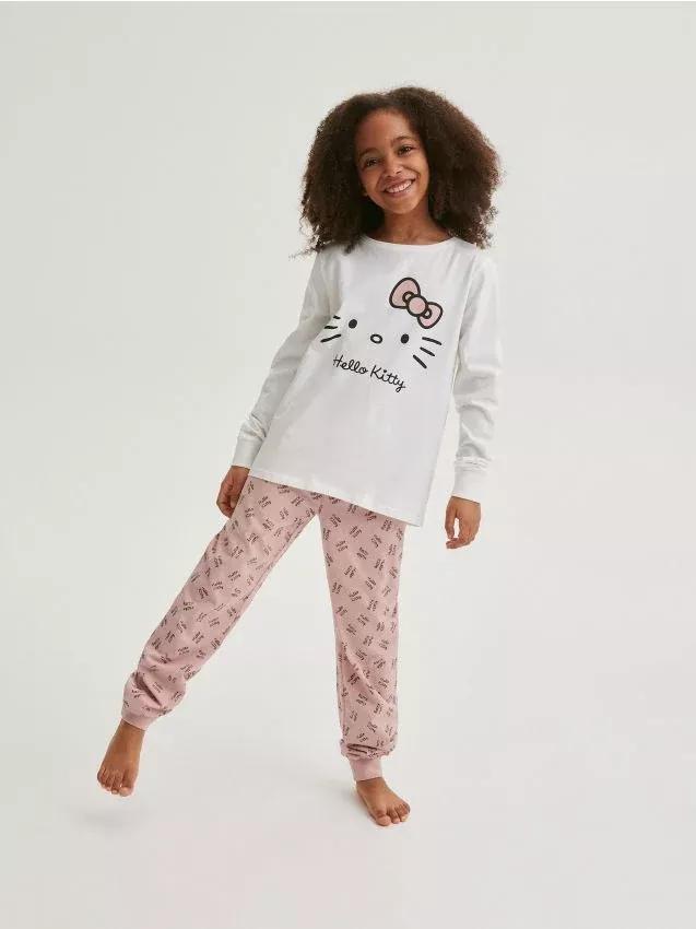 pastel pink Two piece pyjama set, , large image number 3
