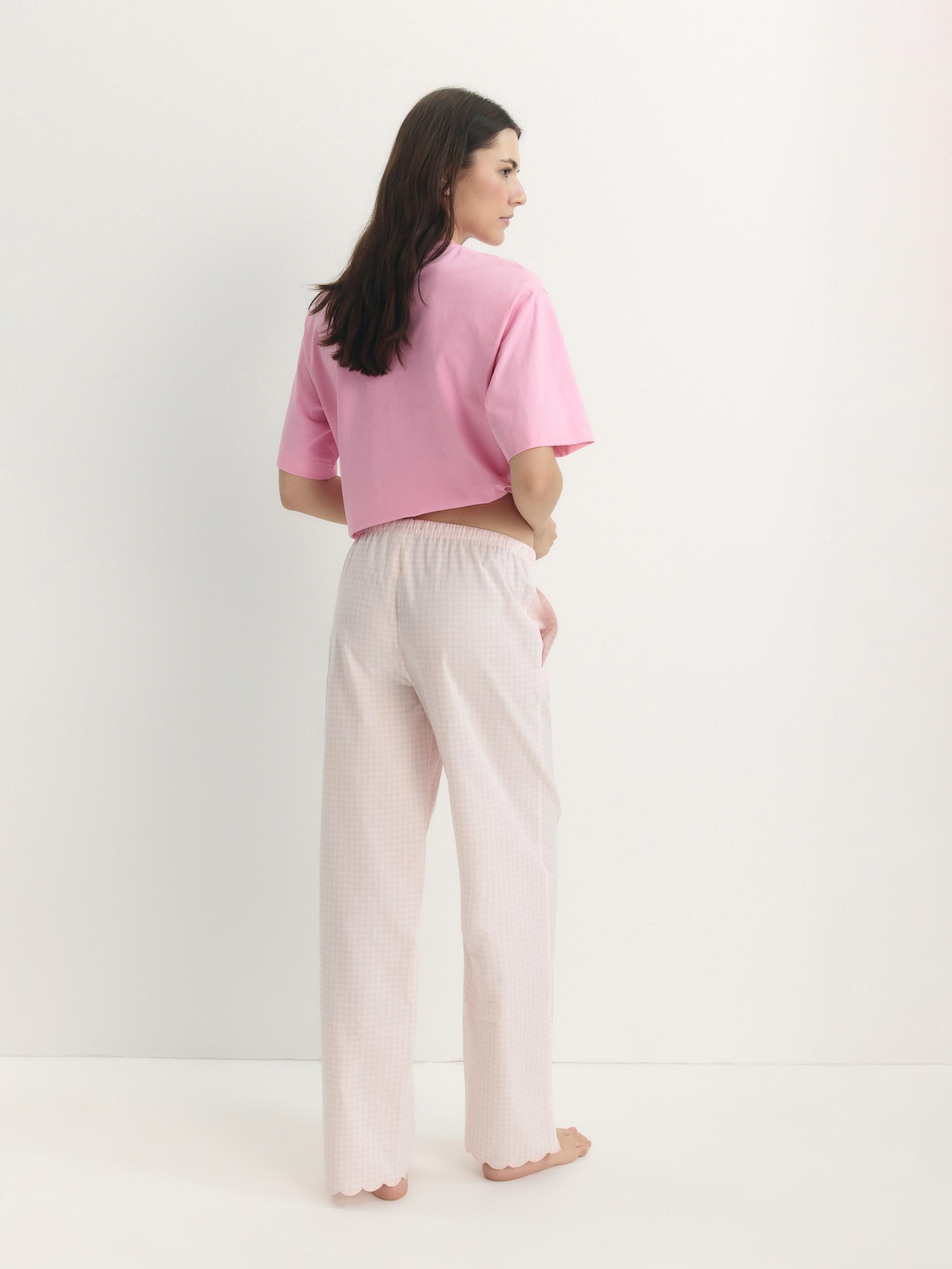Pink Pj Trousers, Pink, large image number 2