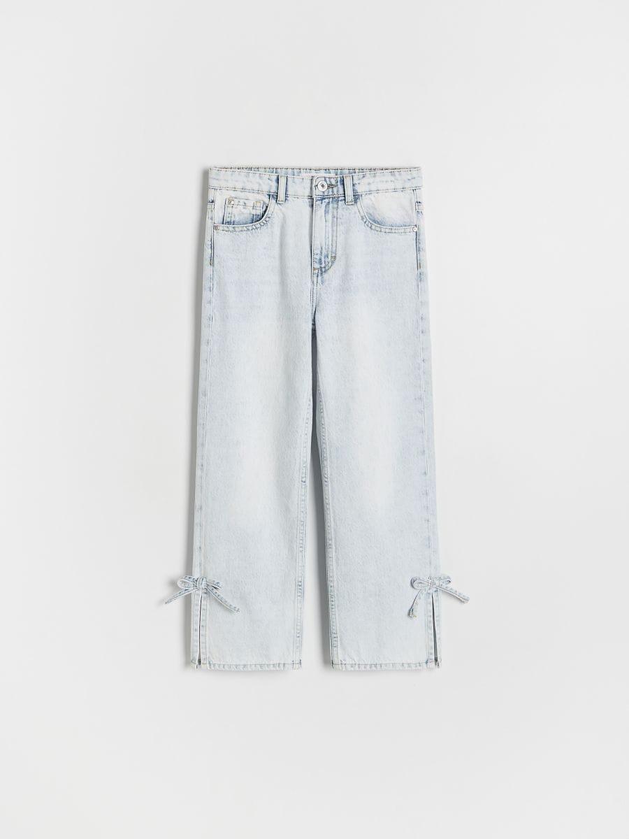 Blue Jeans With Bows, Blue, large image number 3