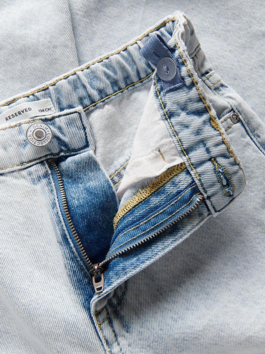 Blue Jeans With Bows, Blue, large image number 6