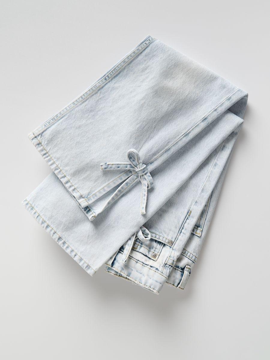 Blue Jeans With Bows, Blue, large image number 8