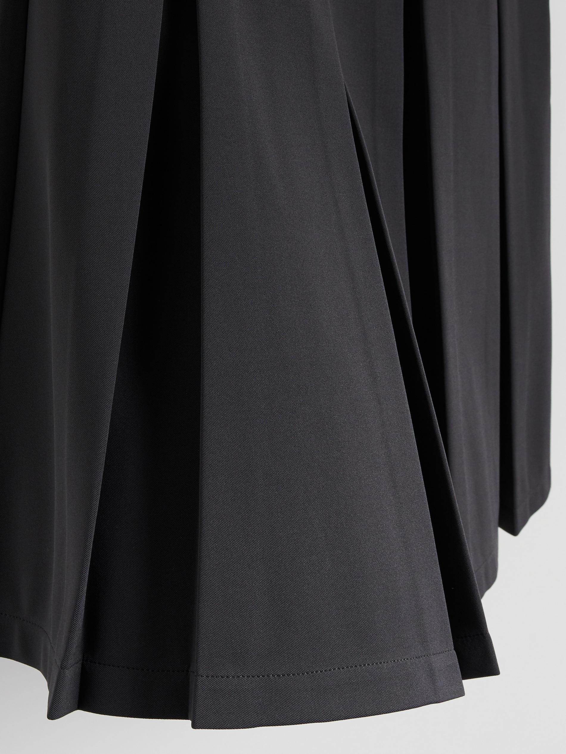 Green Flared Midi Skirt, Green, large image number 6