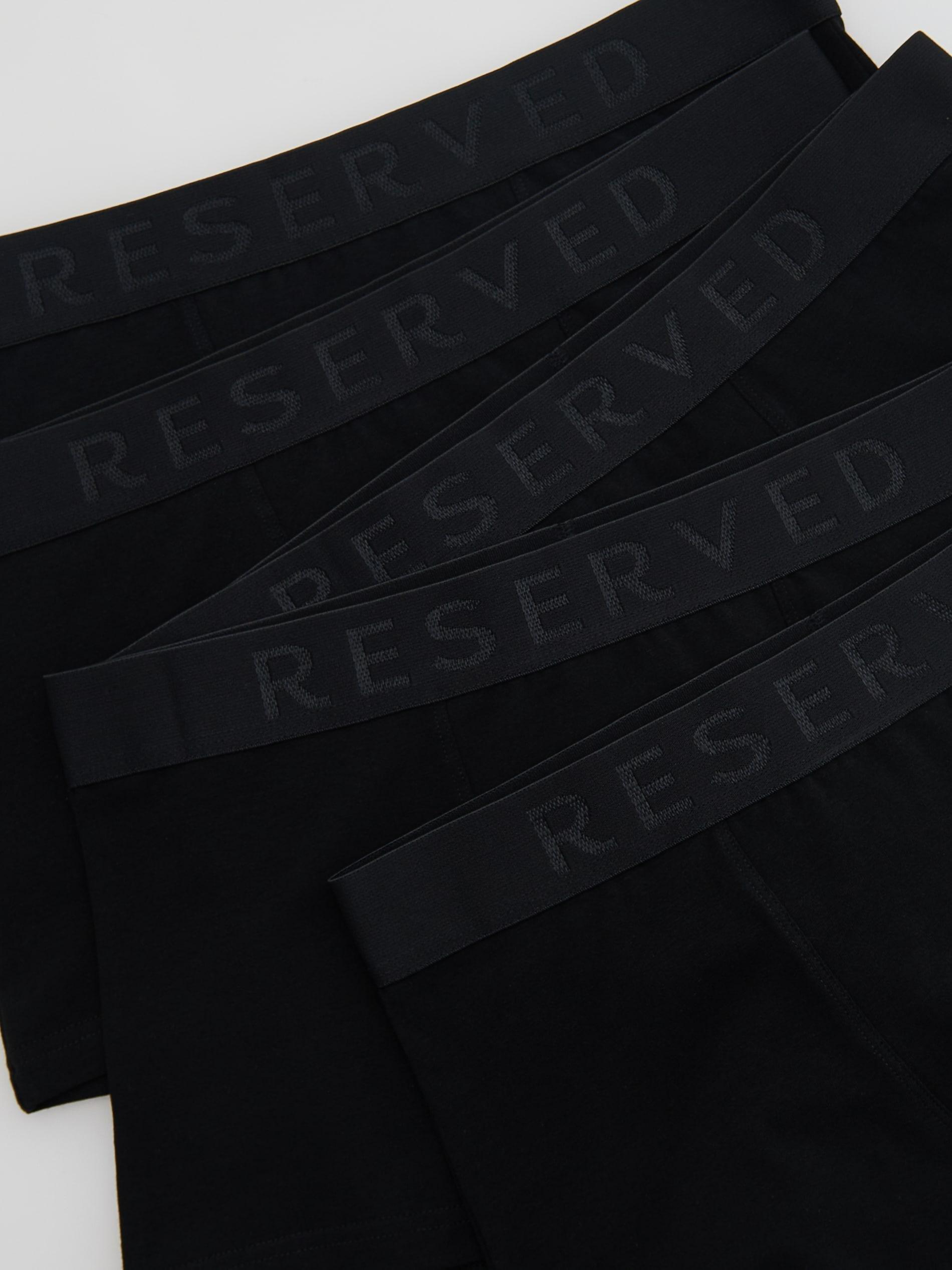 Black Classic Boxers, 5 Pack, , large image number 2