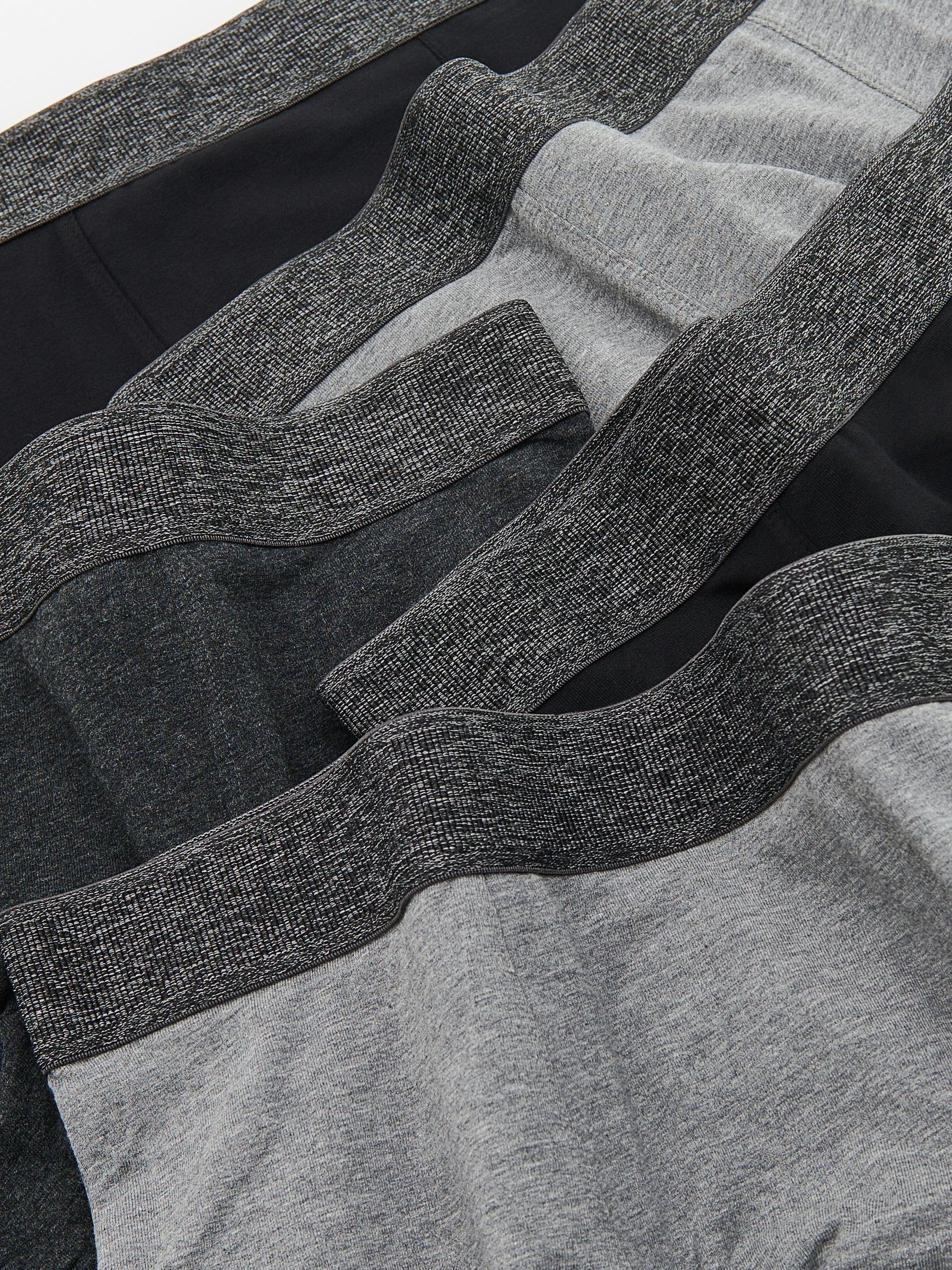 Grey Long Boxers, Set Of 5, , large image number 1