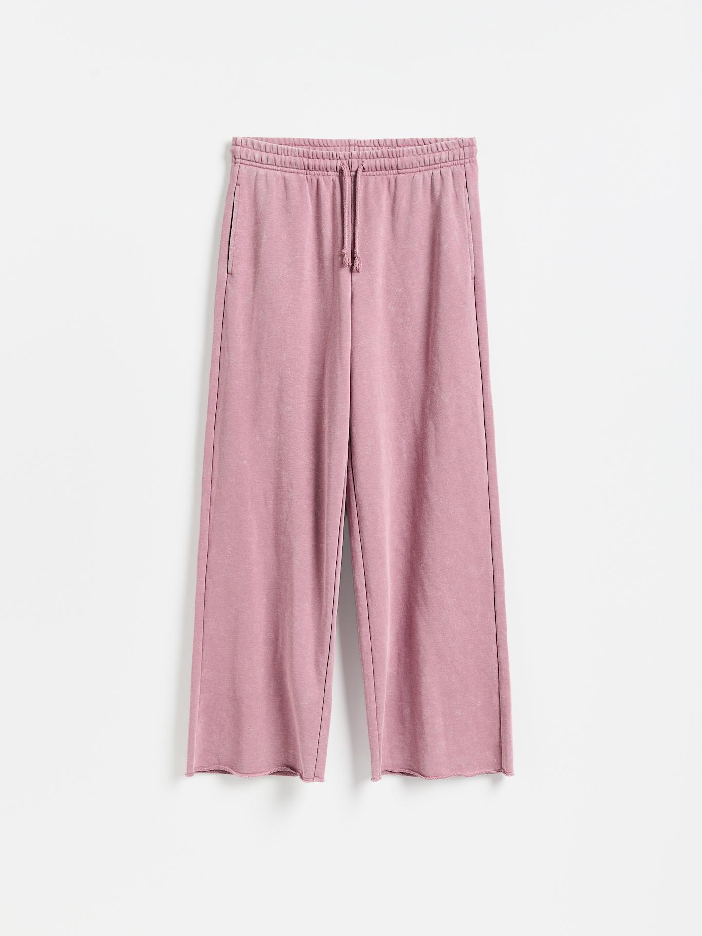 Pink Sweatpants With Wash Effect, Pink, large image number 4