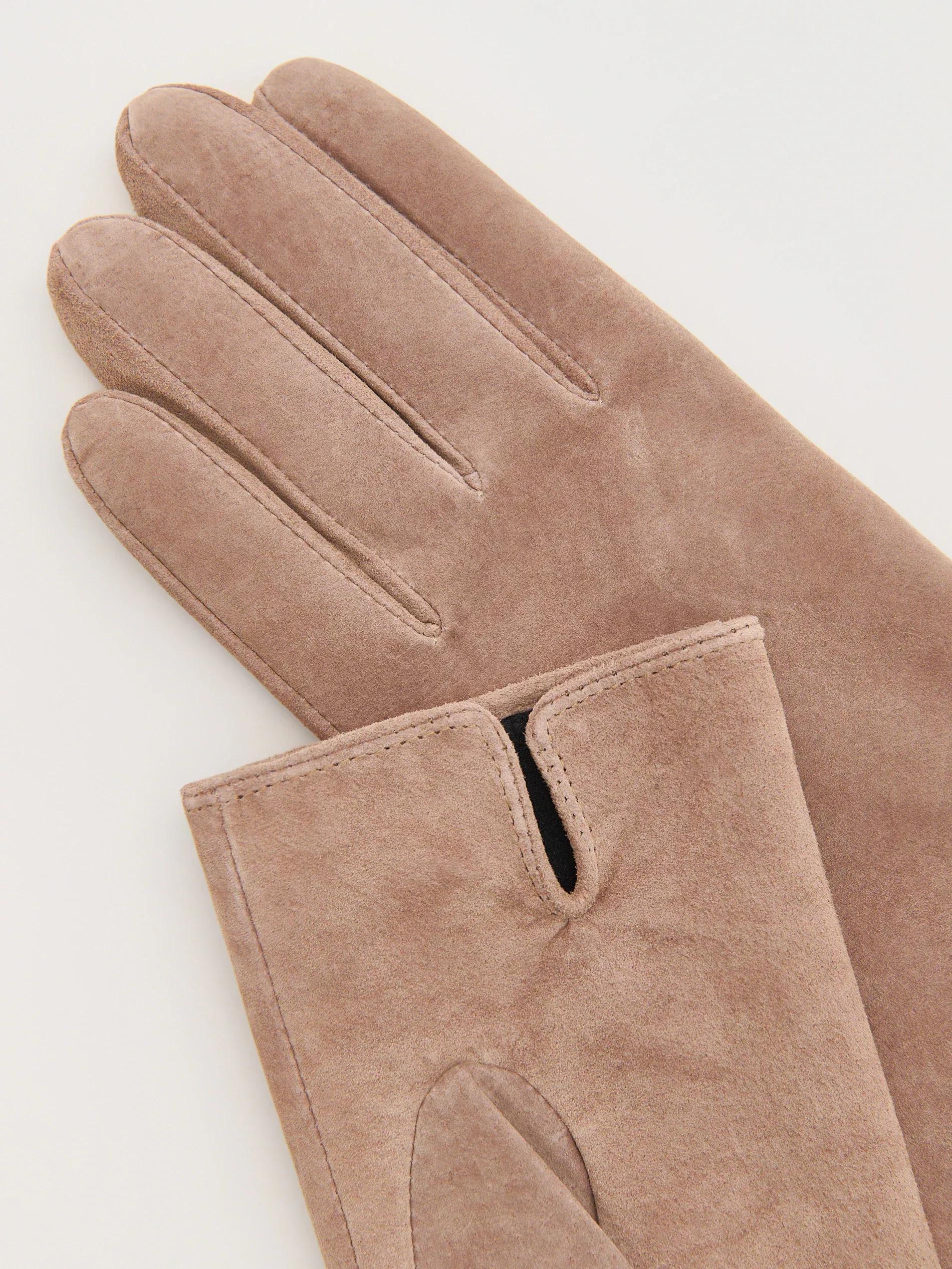Brown Suede Gloves, , large image number 3