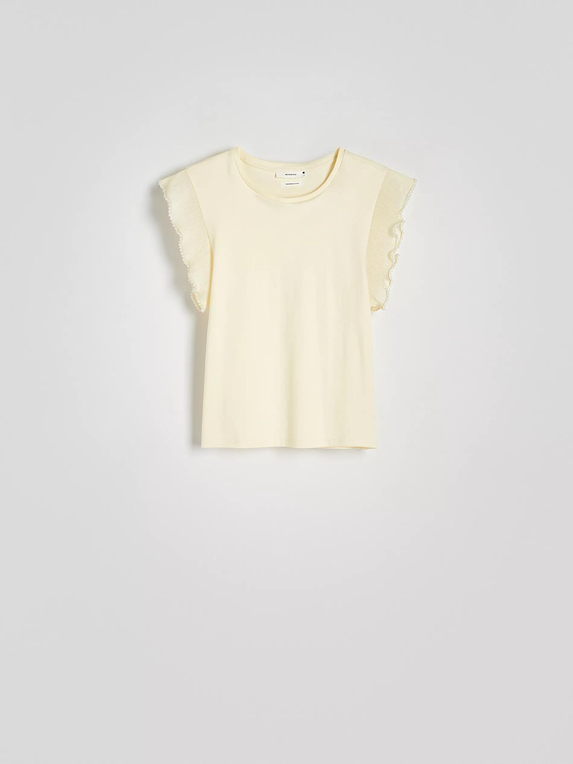 Beige Blouse With Decorative Insert, , large image number 3