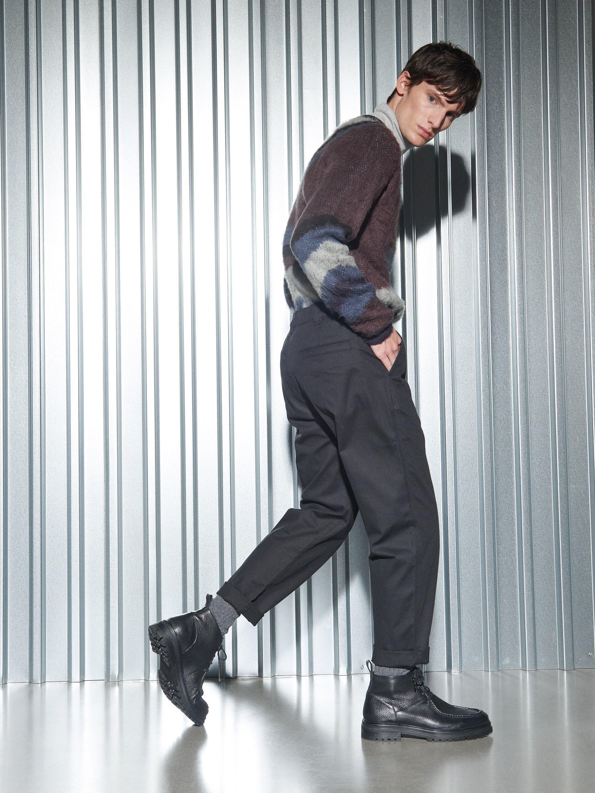 Black Pants With Straight Legs, Men, , large image number 13