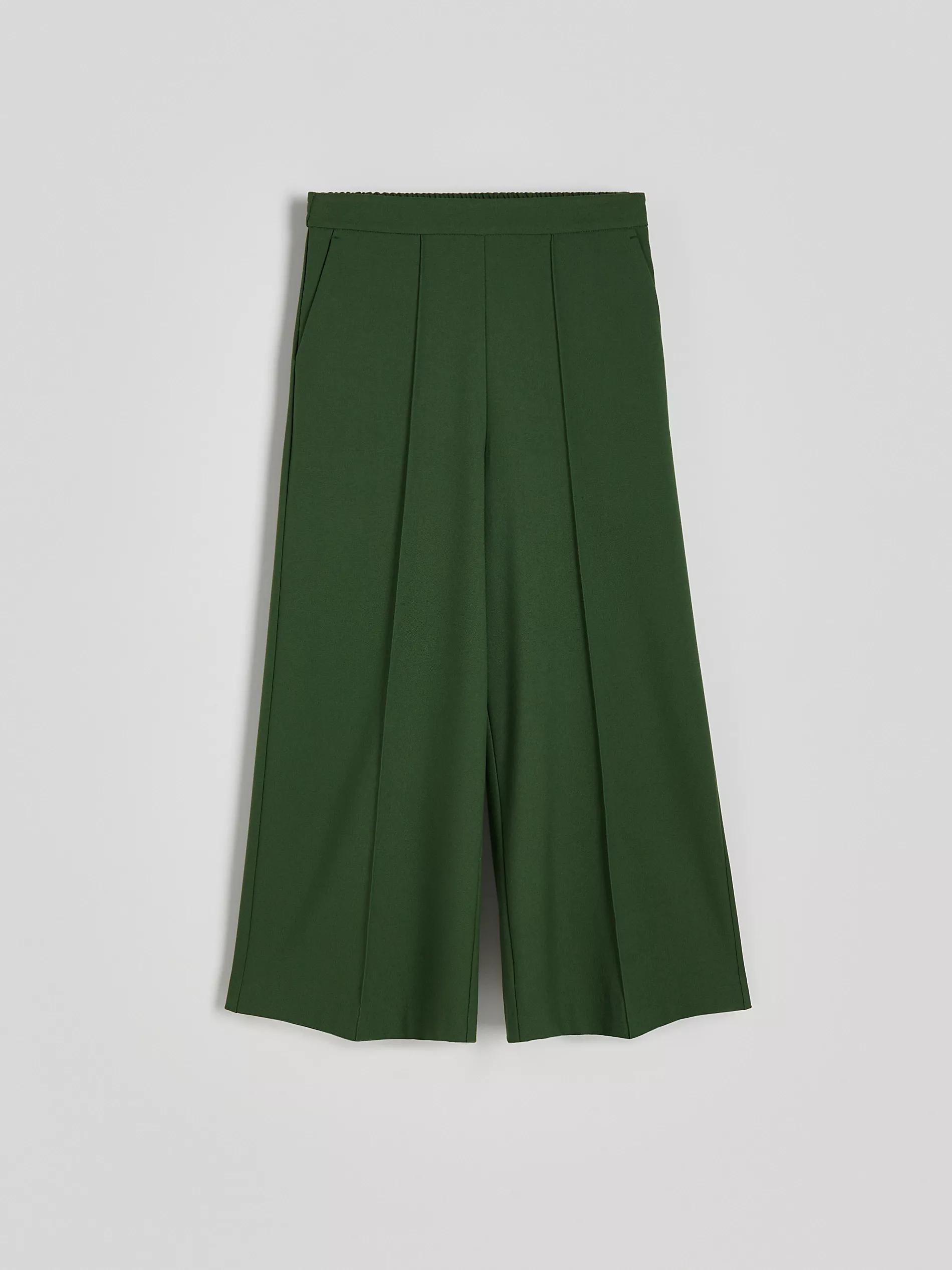 Green Striped Culottes, , large image number 5