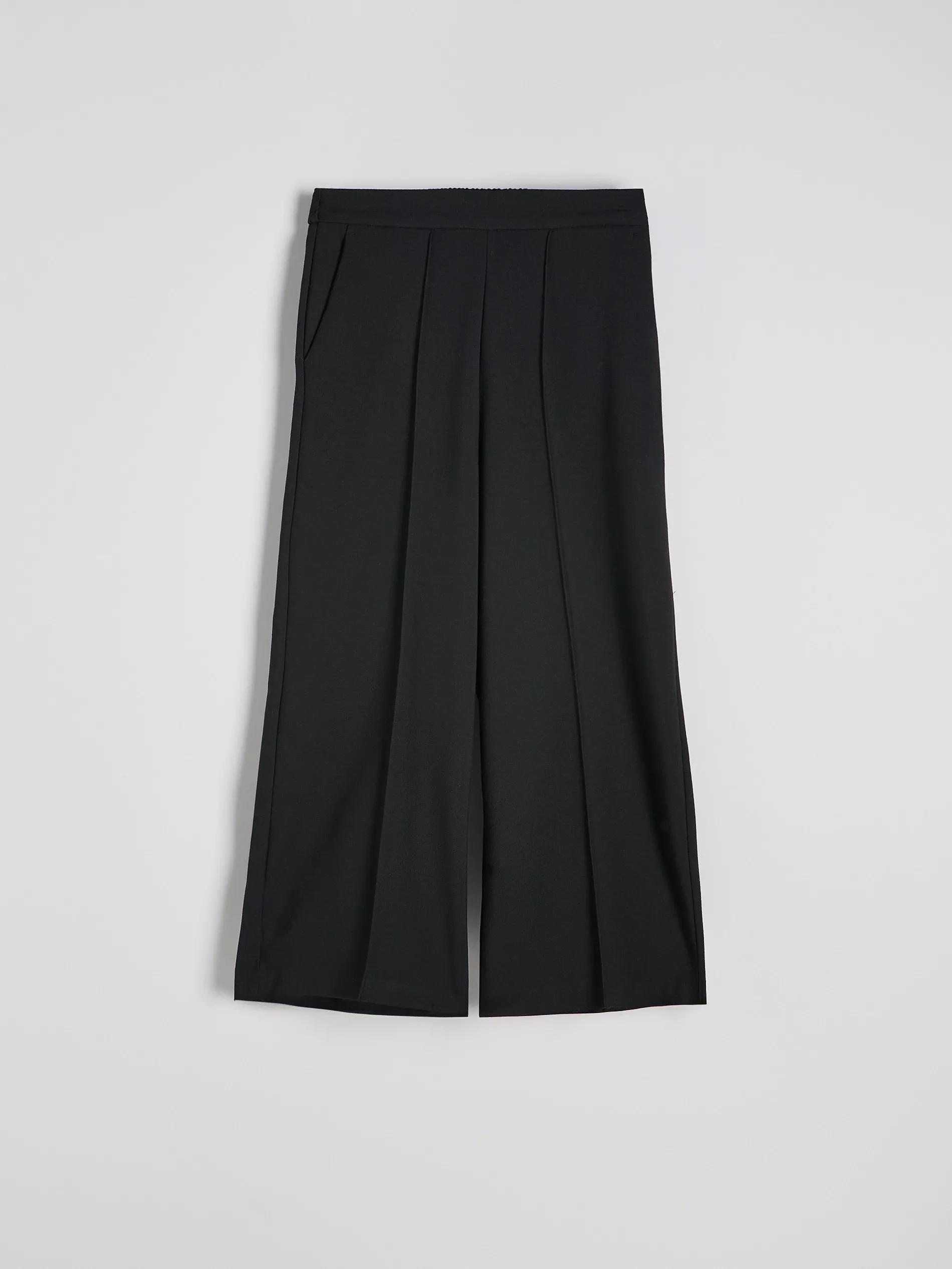 Black Striped Culottes, , large image number 3