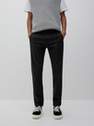 Reserved - Grey Checked Trousers, Men