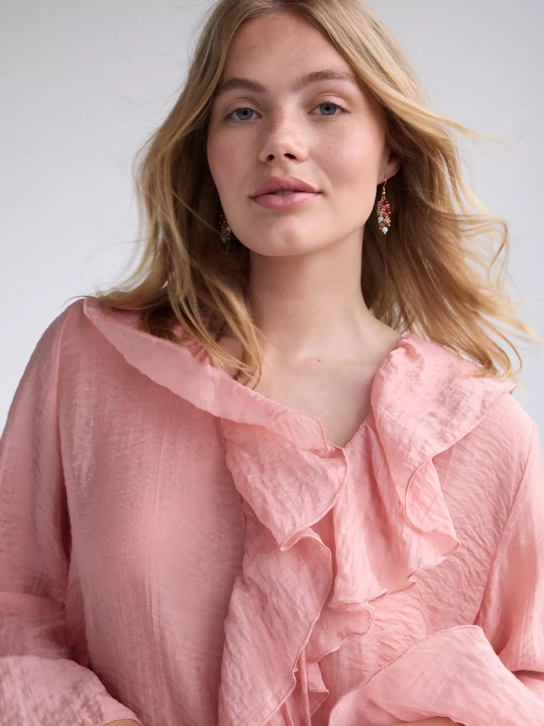 Multicolour Dangle Earrings With Beads, Multicolor, large image number 3