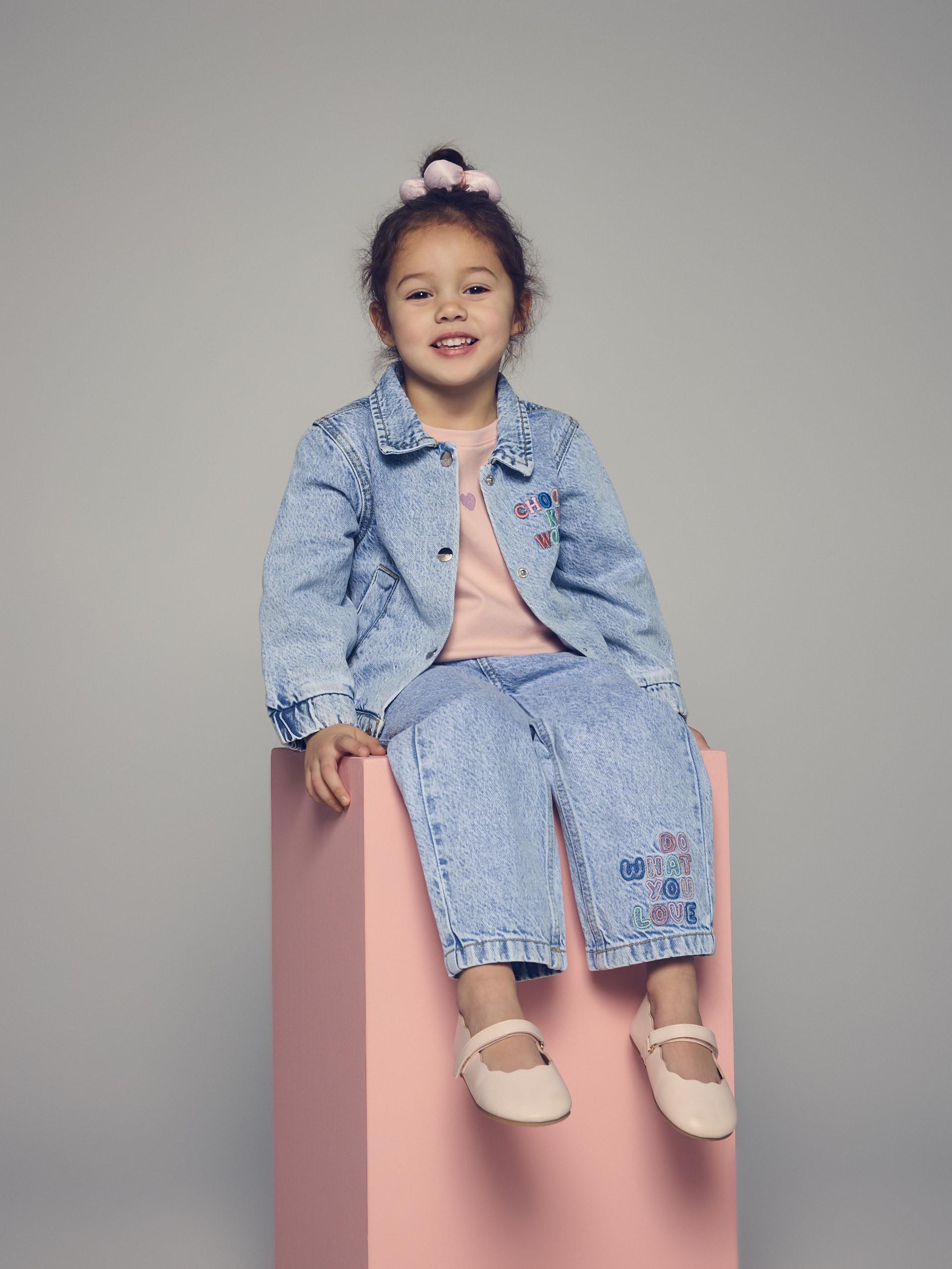 Blue Baggy Jeans, Blue, large image number 0