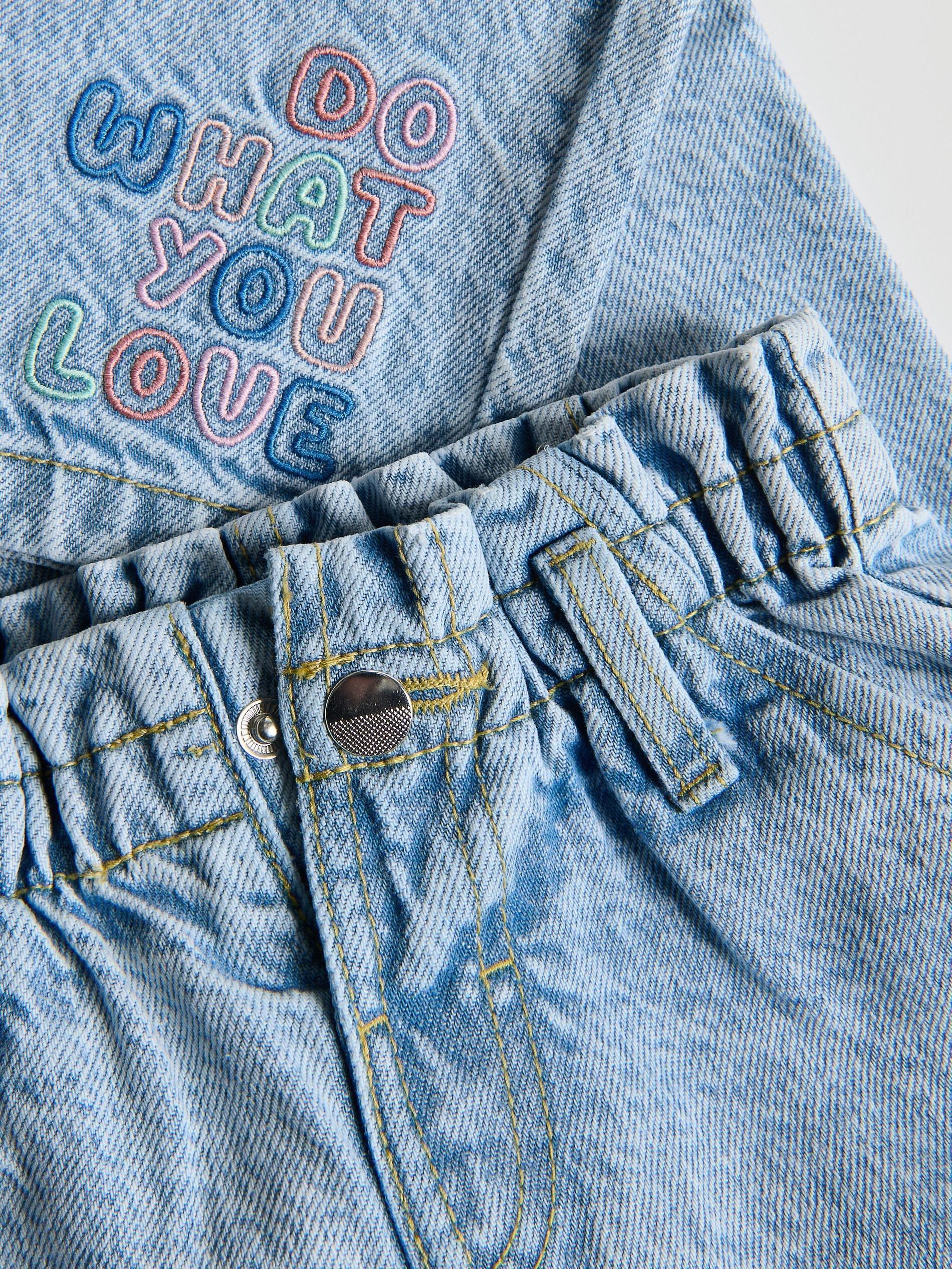 Blue Baggy Jeans, Blue, large image number 3